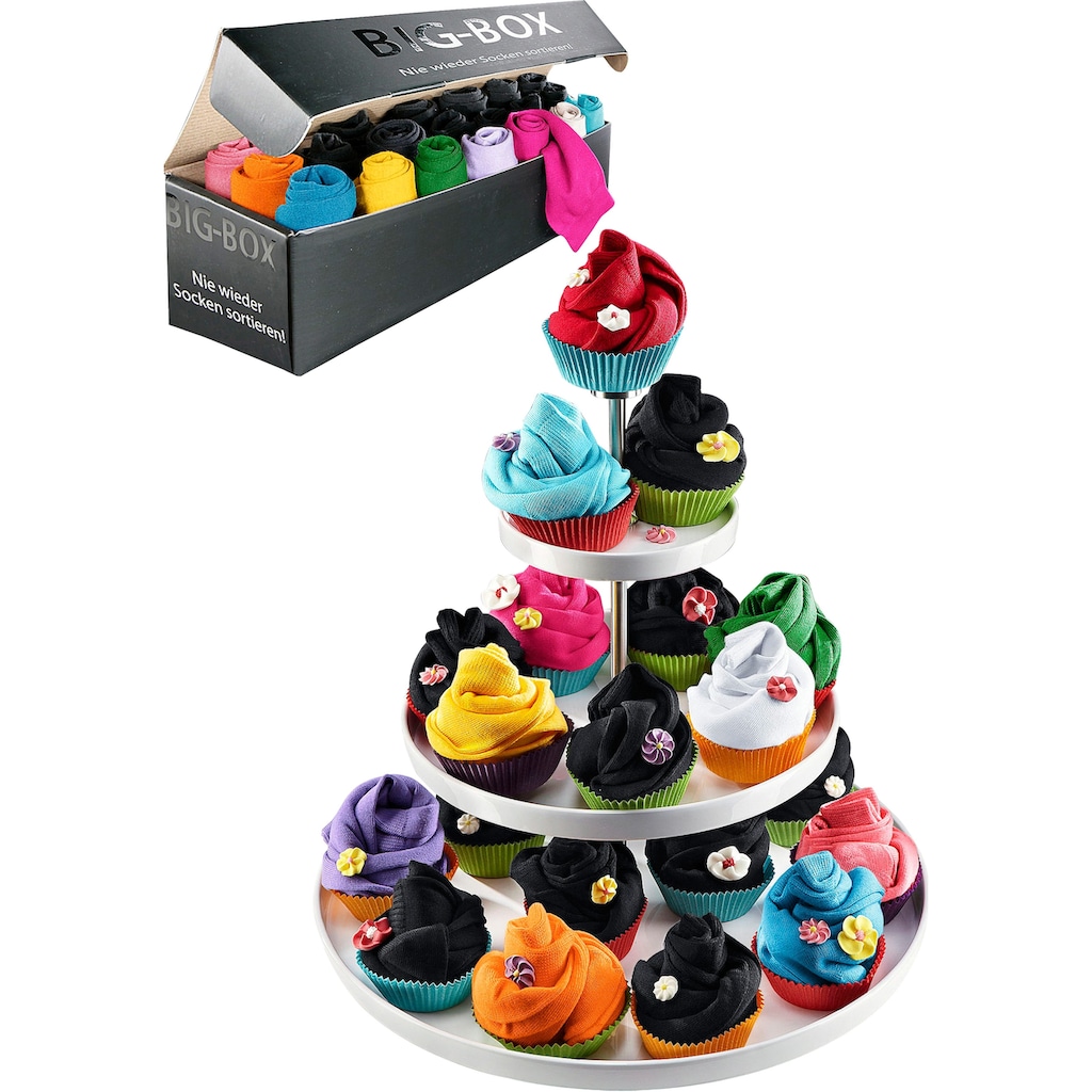 Go in Basicsocken, (Box, 20 Paar), in der grossen Big-Box