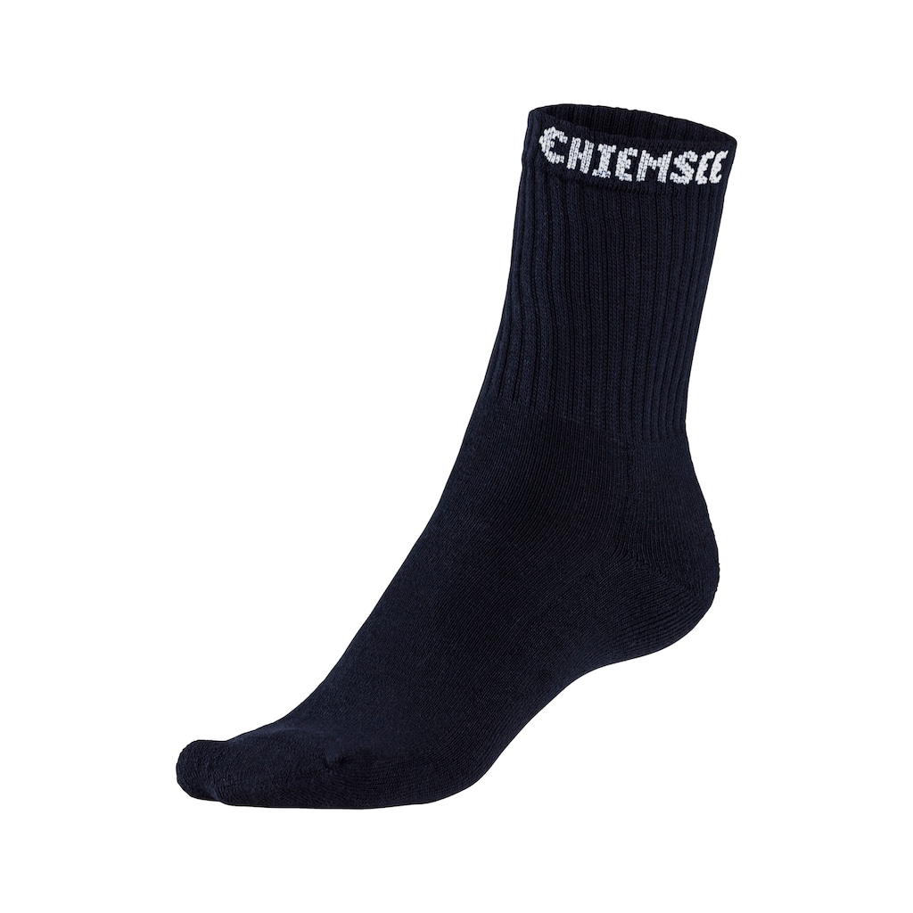 Chiemsee Tennissocken, (Packung, 6 Paar), mit eingestricktem Markennamen