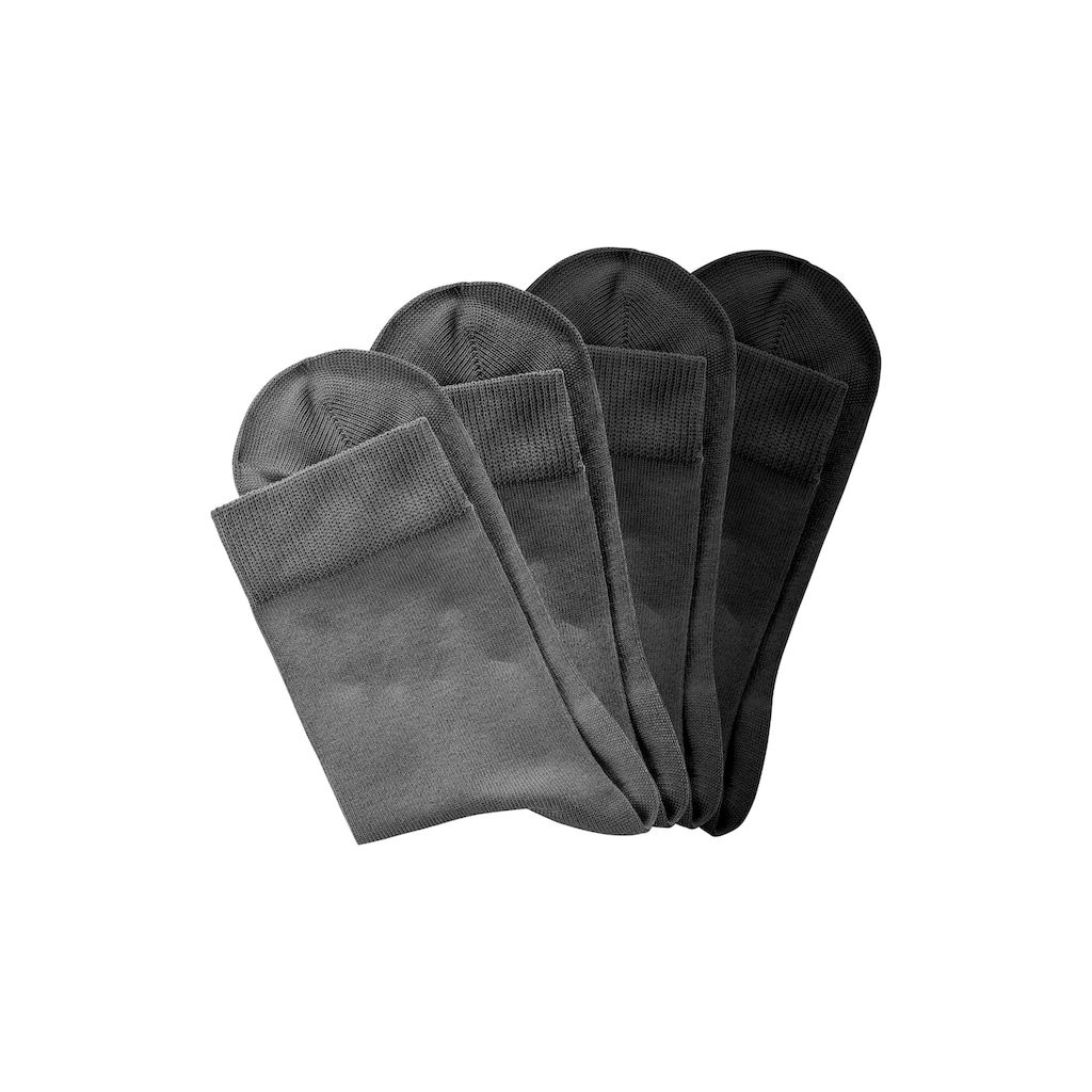 H.I.S Socken, (Packung, 4 Paar), in unterschiedlichen Farbzusammenstellungen
