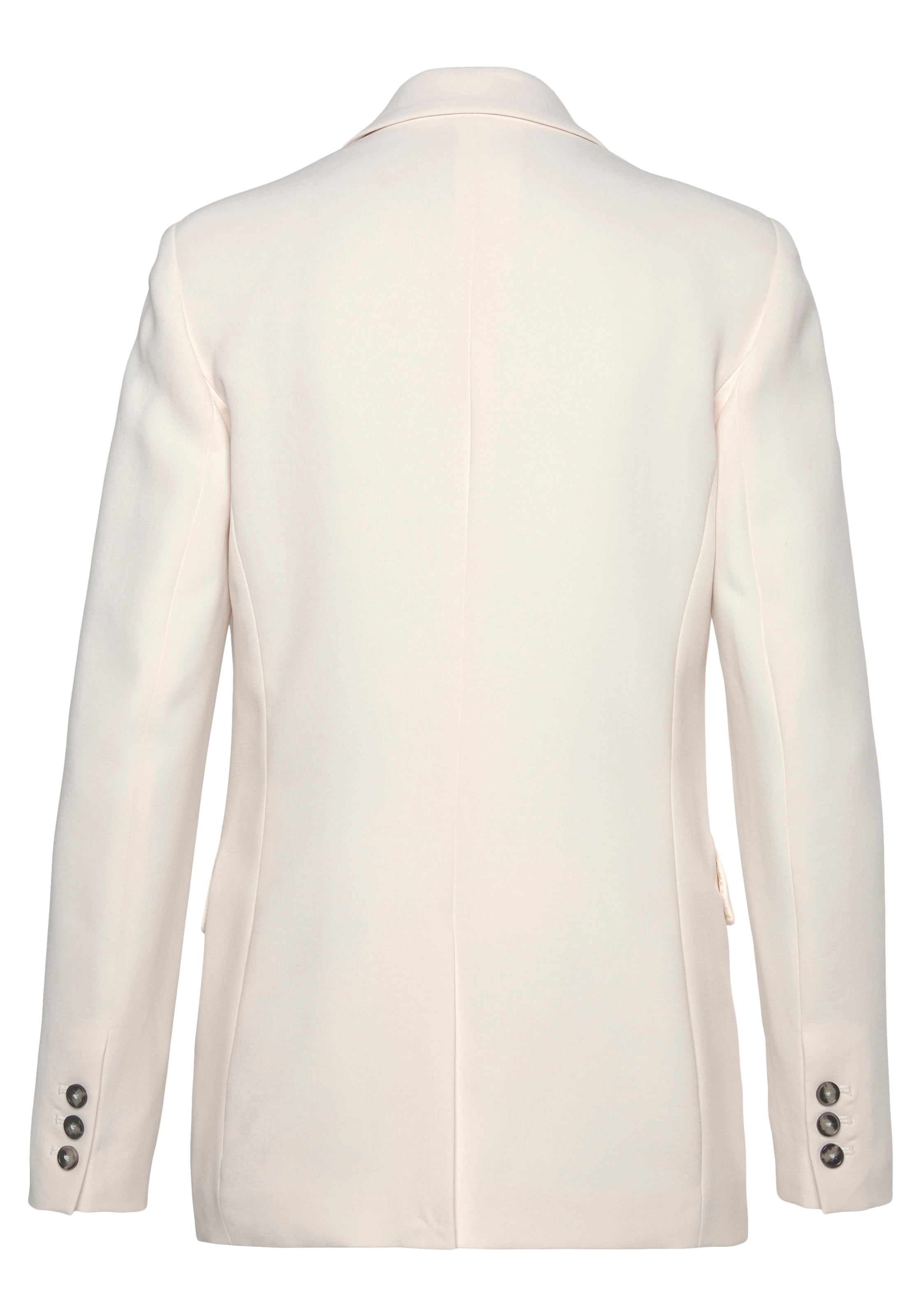 LASCANA Longblazer, mit Reverskragen und Schlitz hinten, Damenblazer, elegant-chic