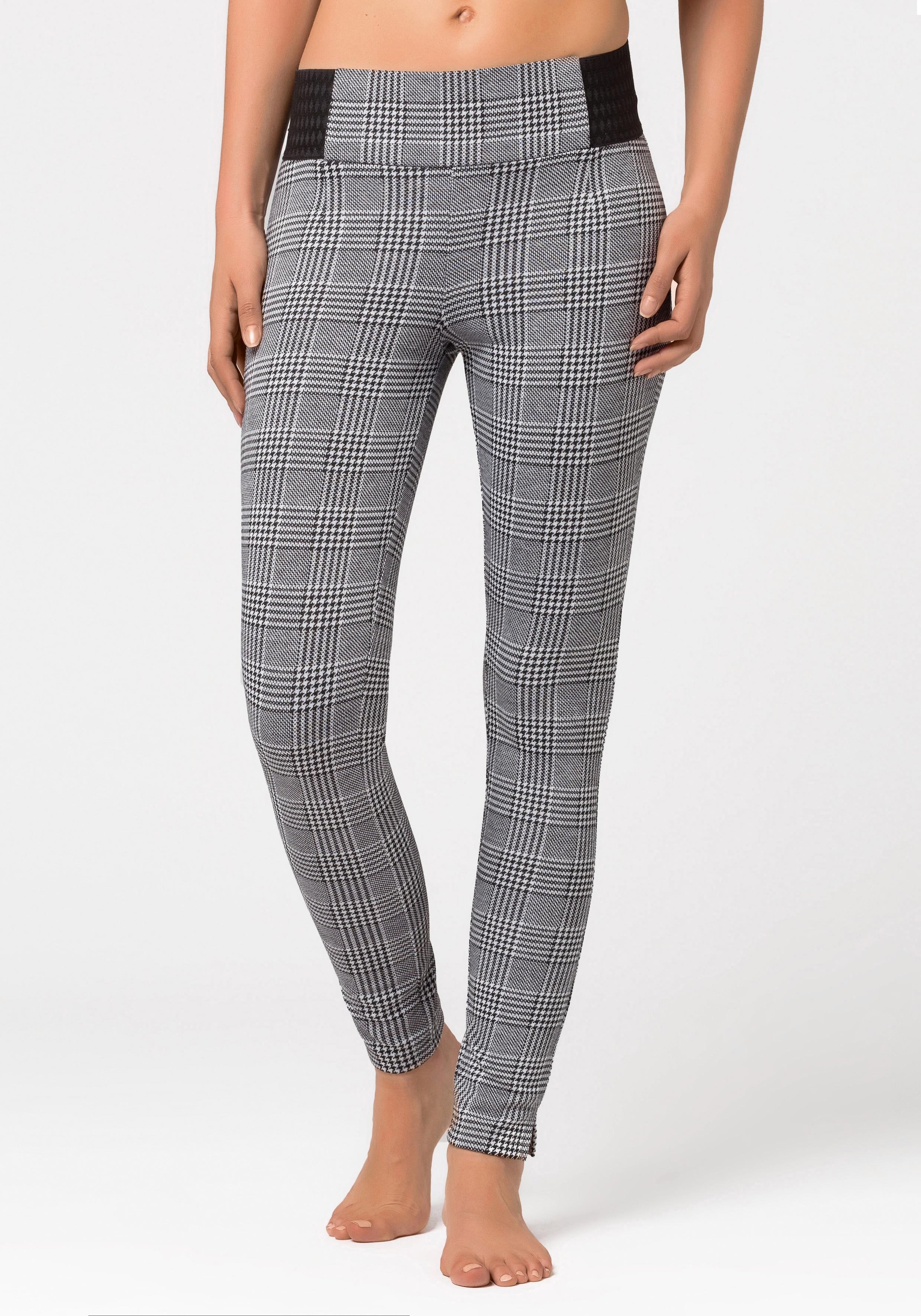 Buffalo Leggings, im Glencheck-Design, elastisch, modisch