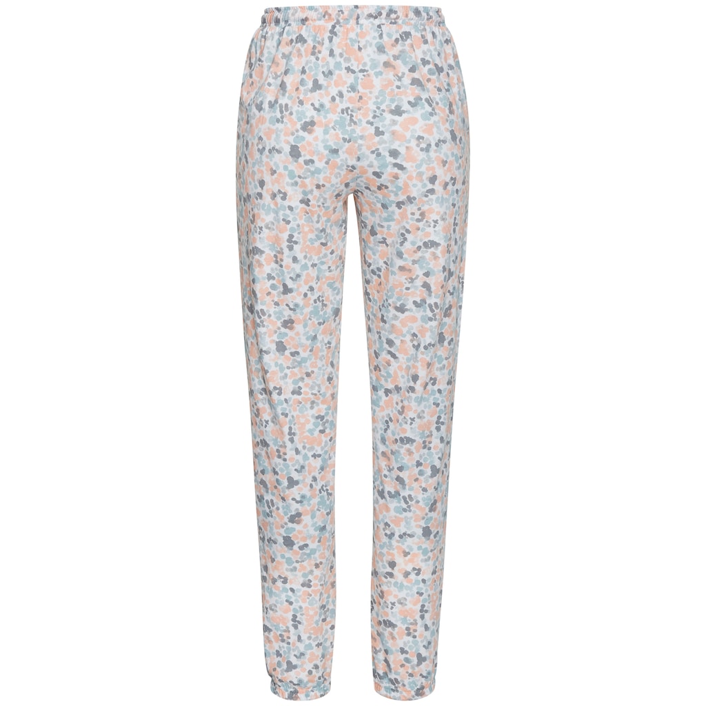 Vivance Dreams Pyjamahose, mit schönem Alloverdruck