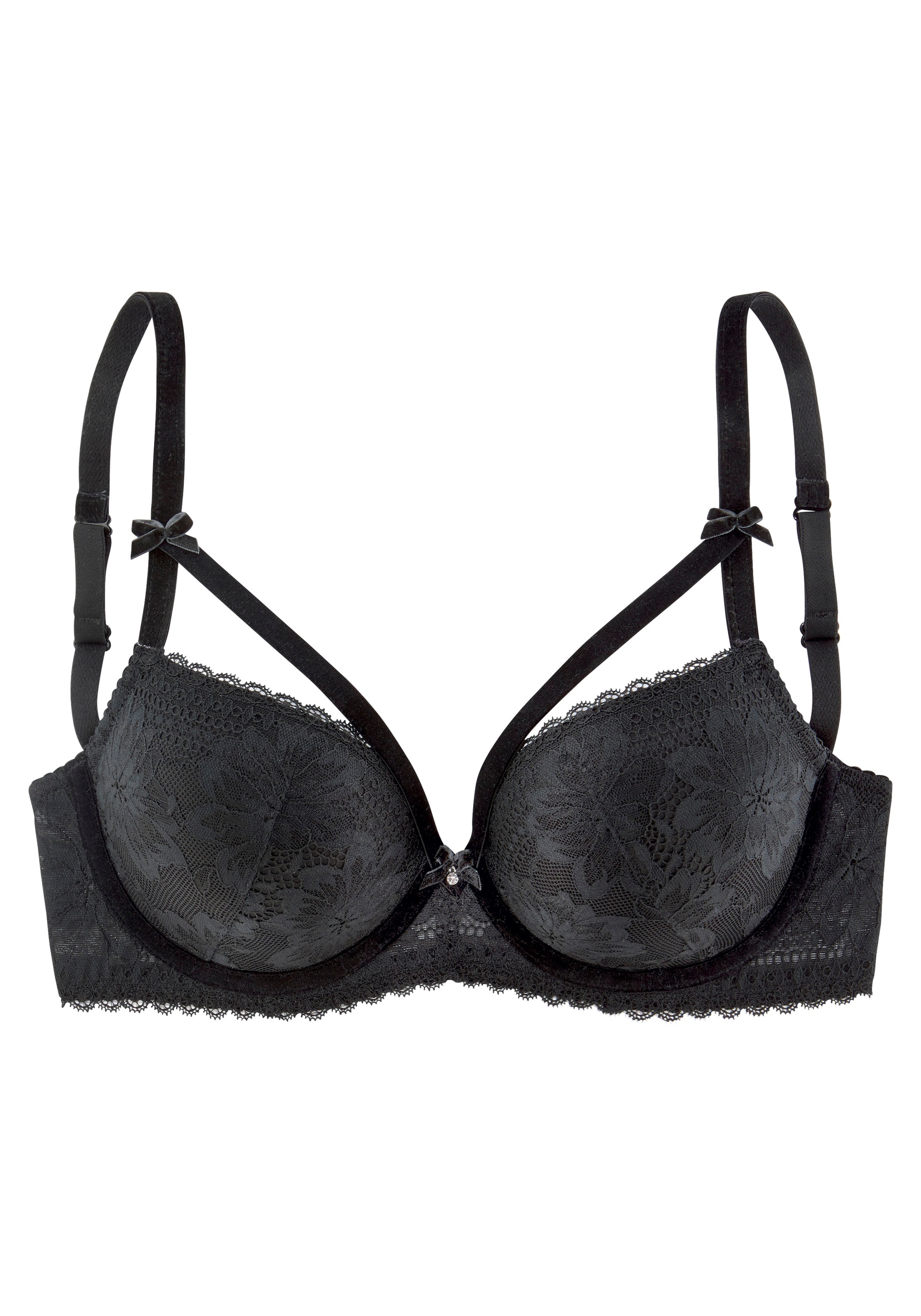 petite fleur gold Schalen-BH »Seduction« mit sexy Bänder-Optik, sexy Dessous