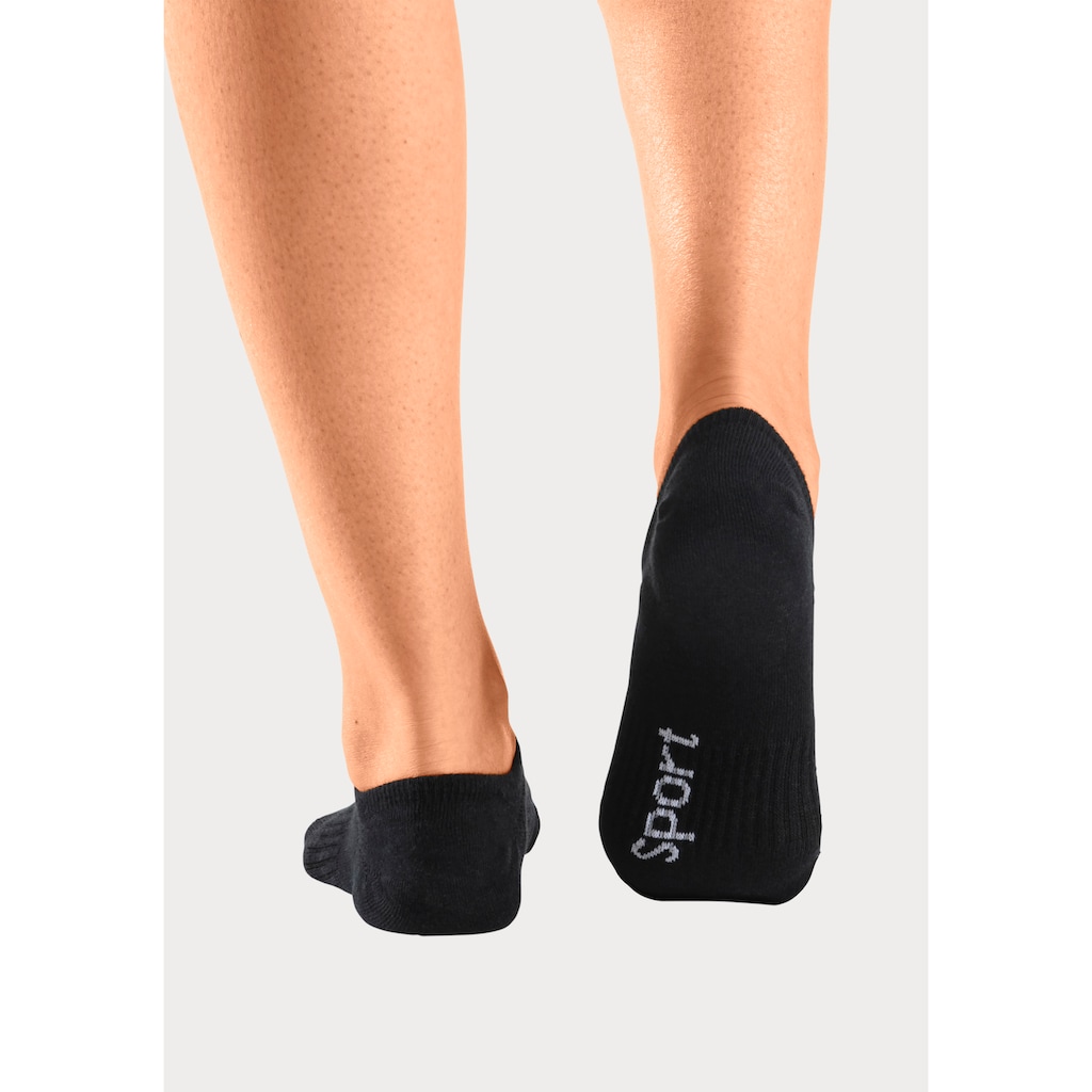 Bench. Sneakersocken, (Packung, 6 Paar), nicht sichtbar in Sneakern