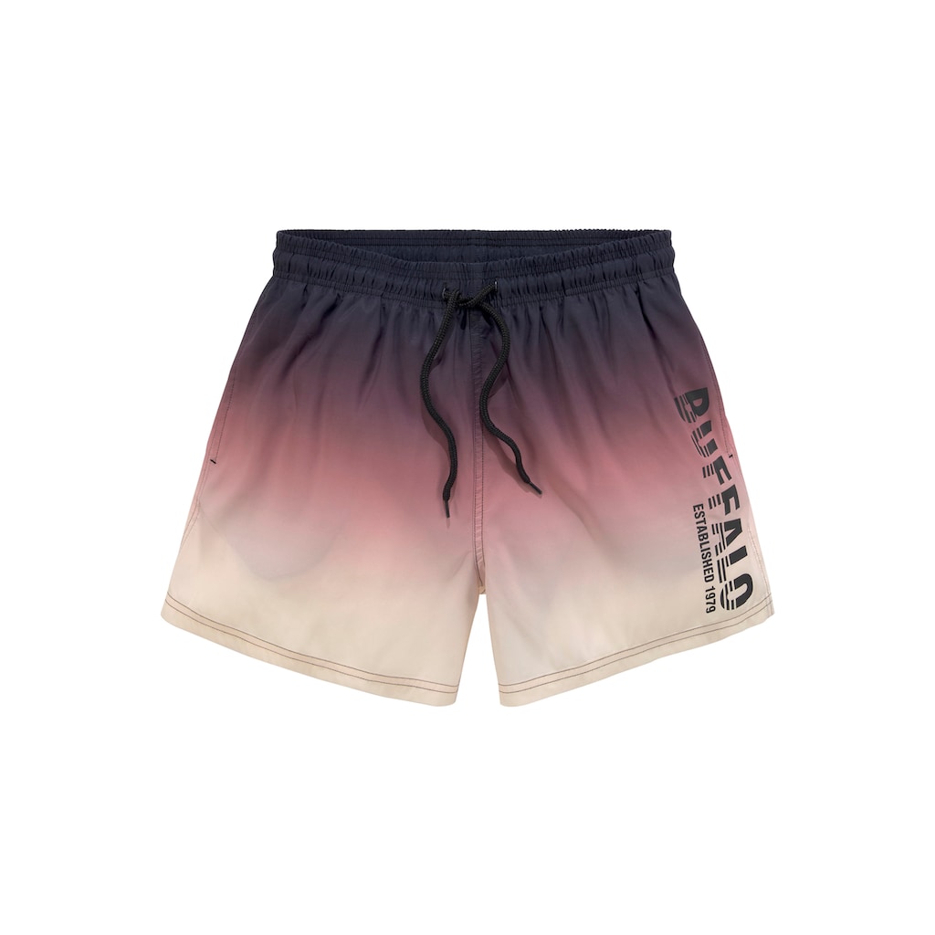 Buffalo Badeshorts »Rick«, mit Farbverlauf
