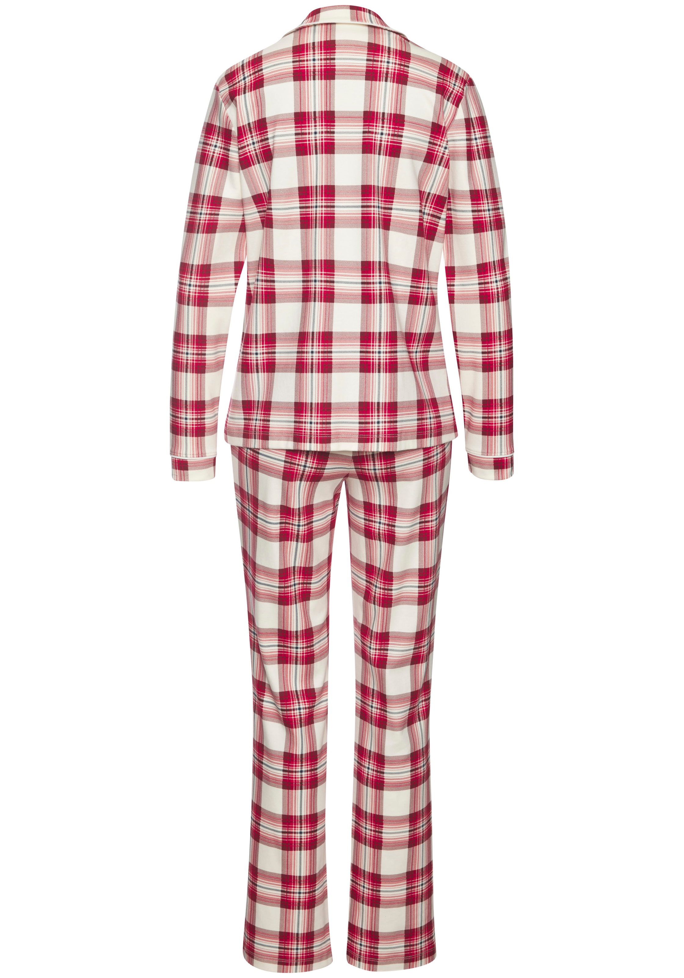 LASCANA Pyjama, (Set, 3-teilig), incl. Schlafmaske