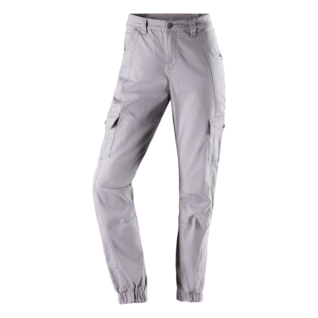Vivance active Trekkinghose »Cargo Jeans Optik«, Baumwollmix mit Cargo Taschen