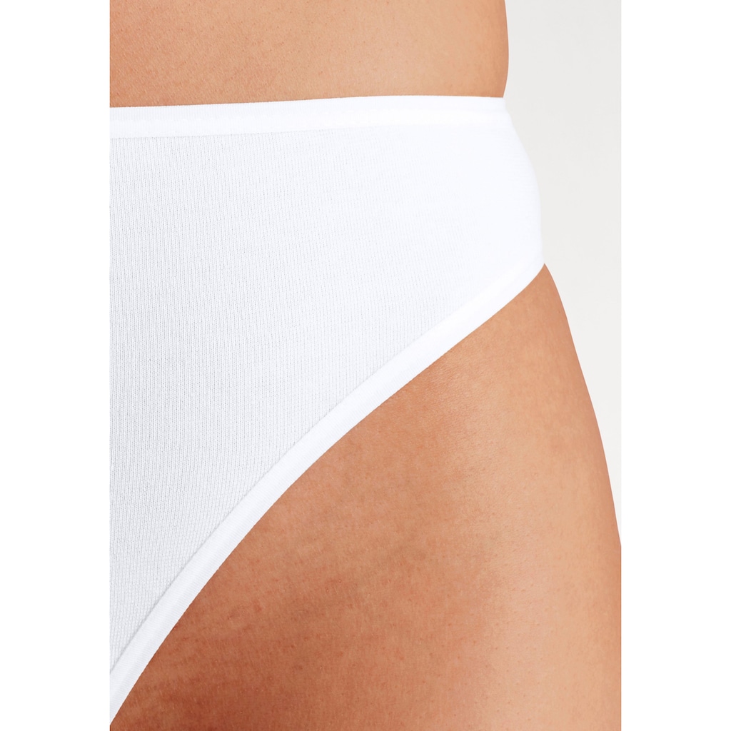 petite fleur String, (10er-Pack), aus elastischer Baumwolle