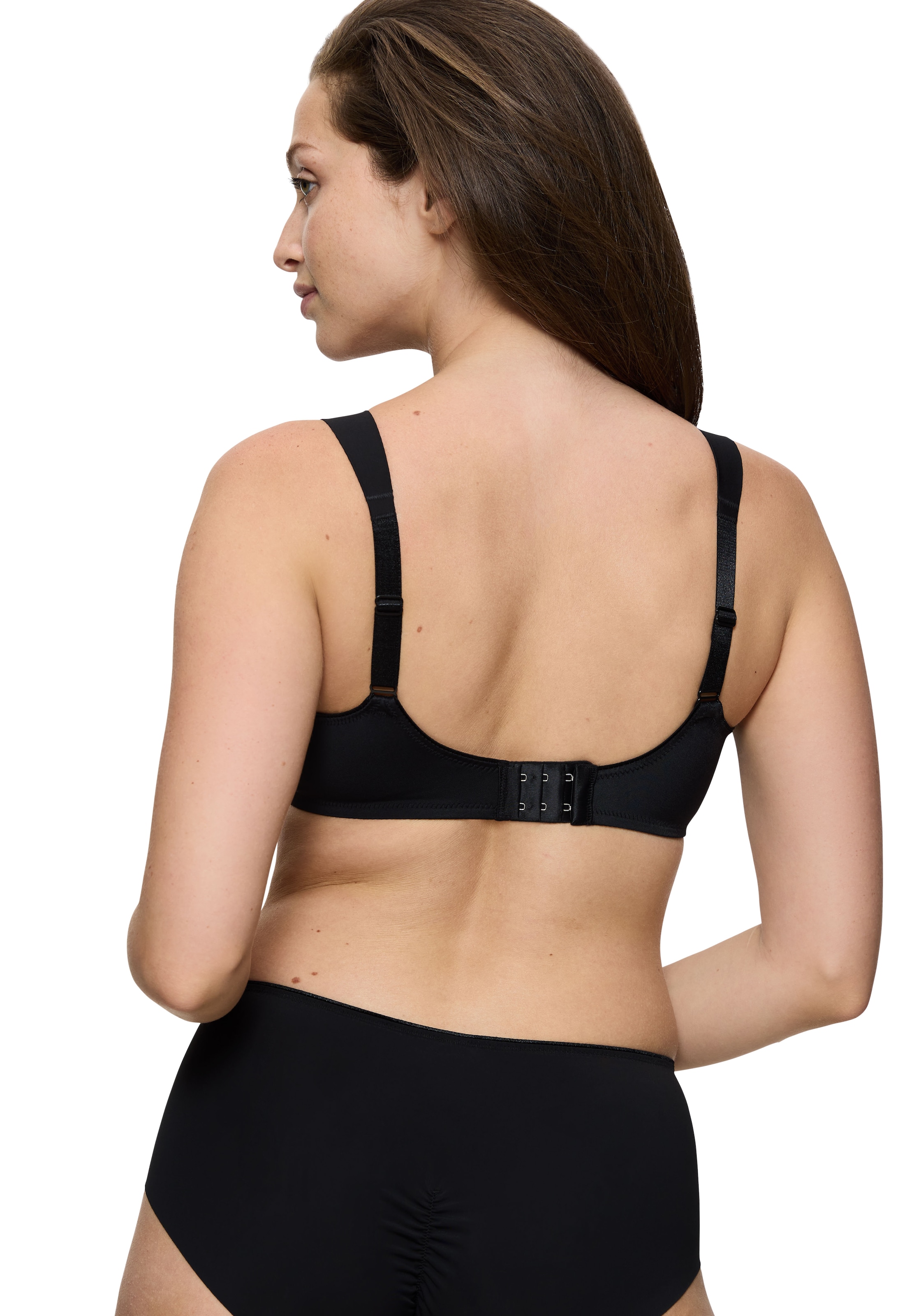 Triumph Minimizer-BH »Essential Minimizer« schimmerndes Jacquard-Muster, mit Bügel, kleine Satinschleife