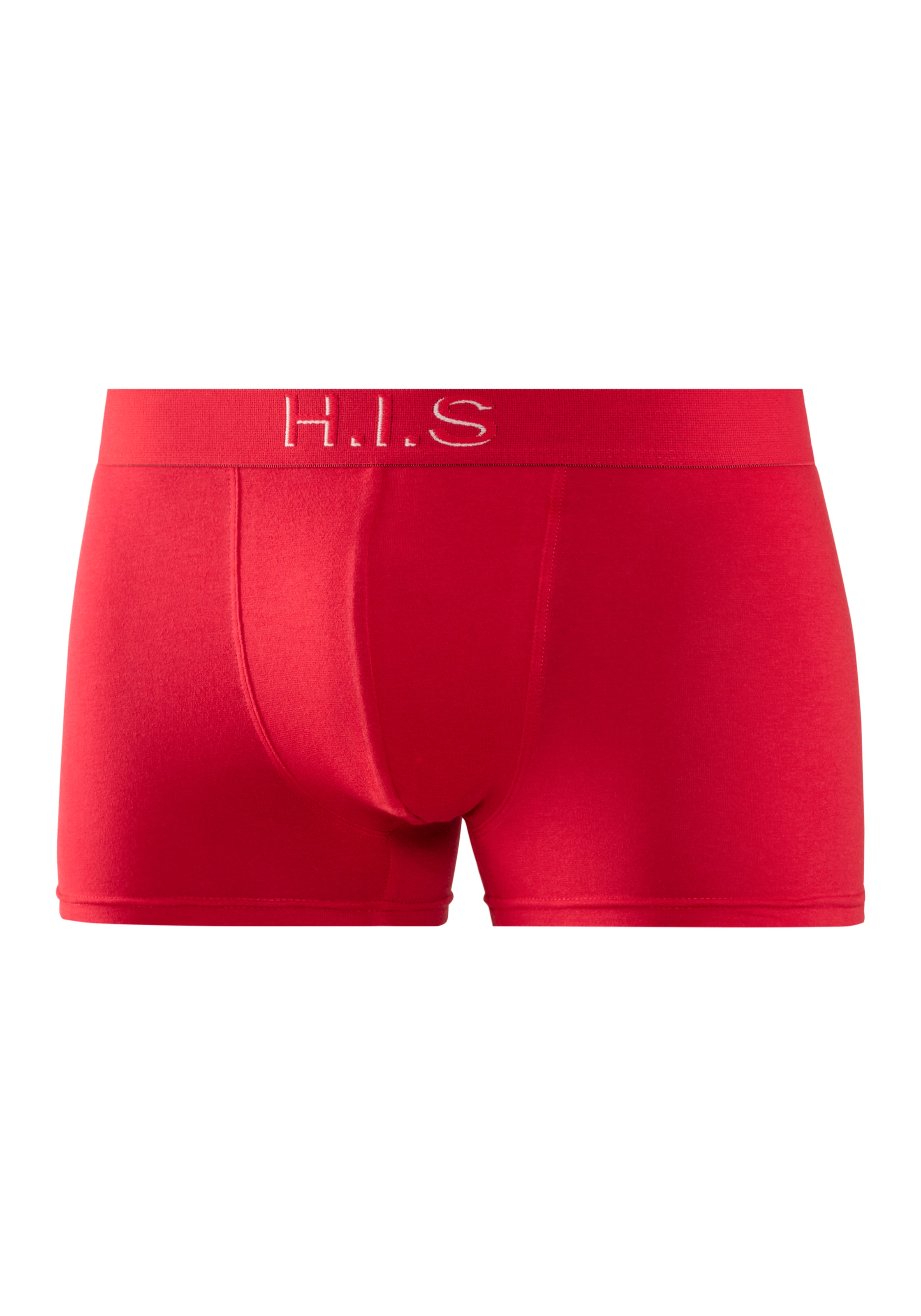 H.I.S Boxer »Boxershorts für Herren« Packung, 5 cuis tlg., Logo Webbund mit 3D Effekt