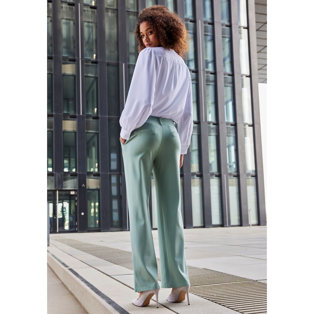 LASCANA Homewearhose, in weich fliessendem Material, Loungewear