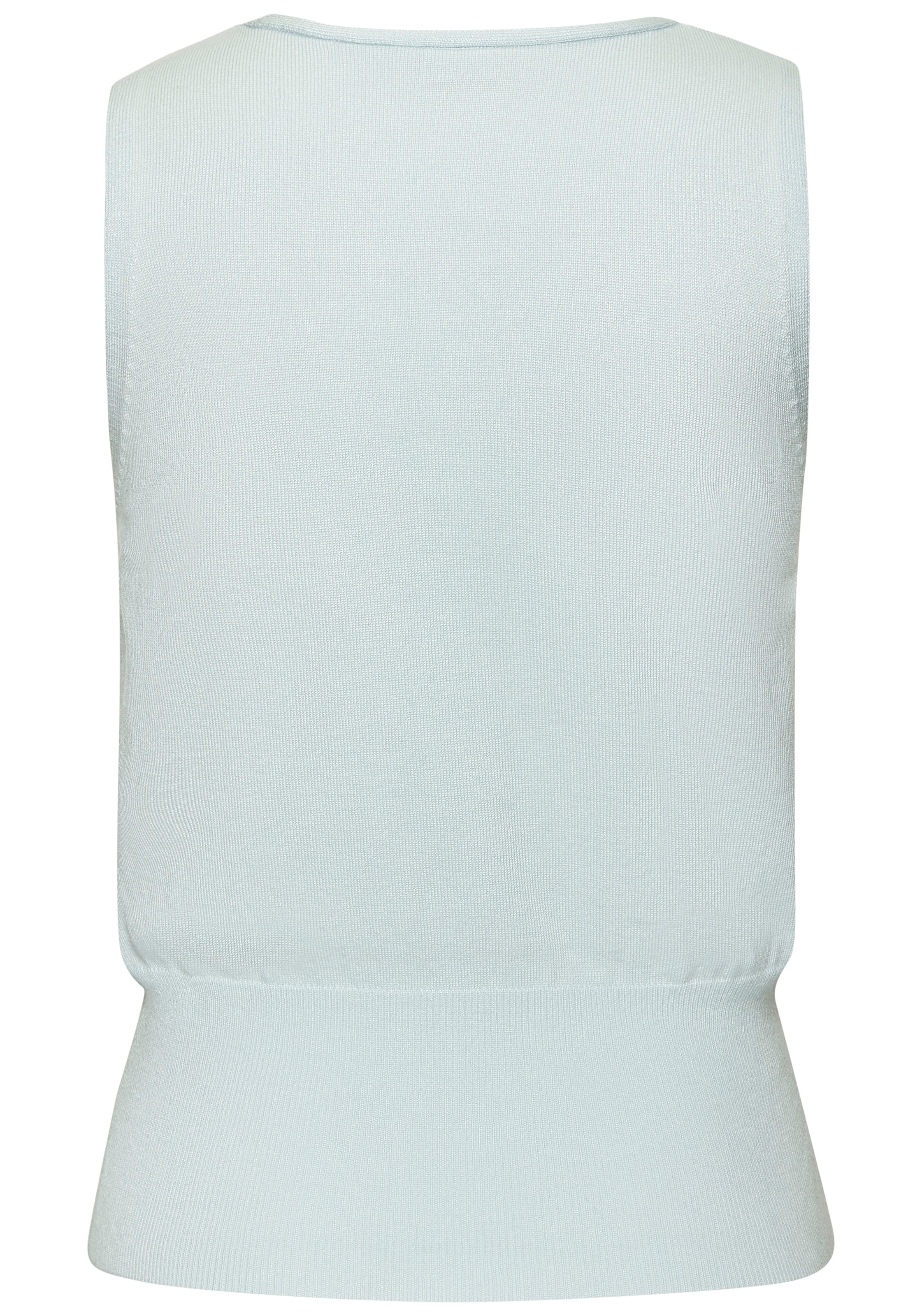 LASCANA Stricktop, mit figurschmeichelndem Strickmuster, figurbetonte Passform