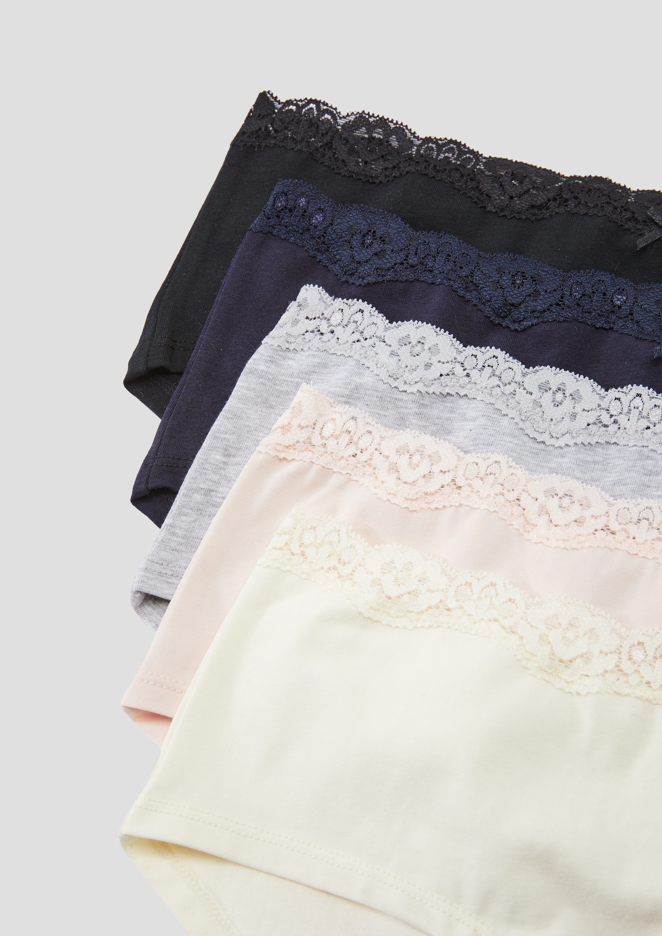 s.Oliver Panty 5er-Pack,  aus elastischer Baumwoll-Qualität, mit Aufbewahrungsbox