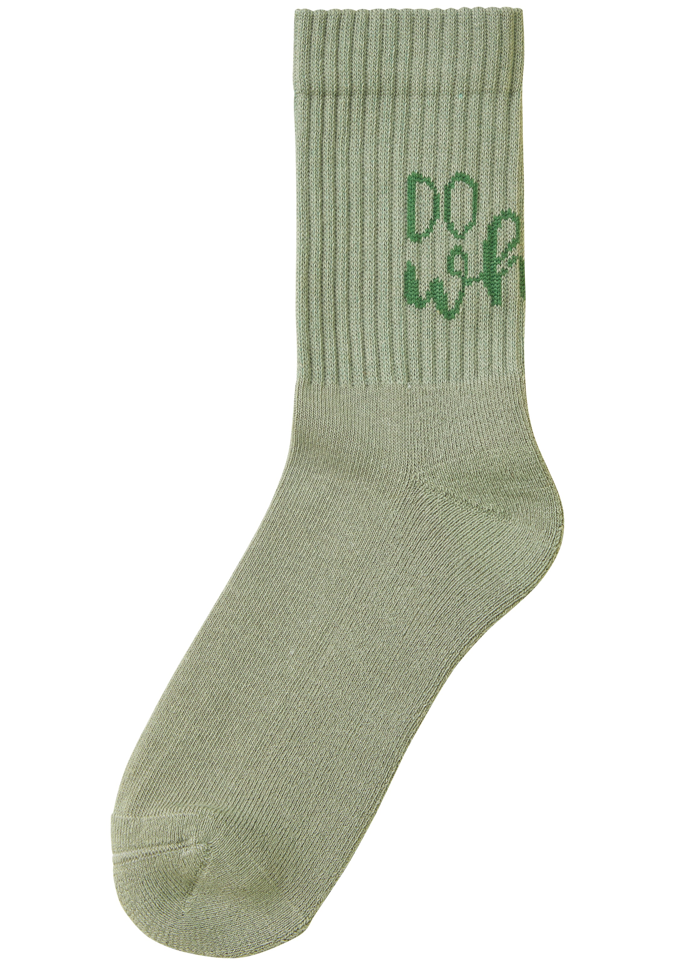 H.I.S Chaussettes de tennis »Damen Sportsocken daily socks« Paquet, 7 Couple tlg. avec du molleton bouclé au pied et des inscriptions attrayantes