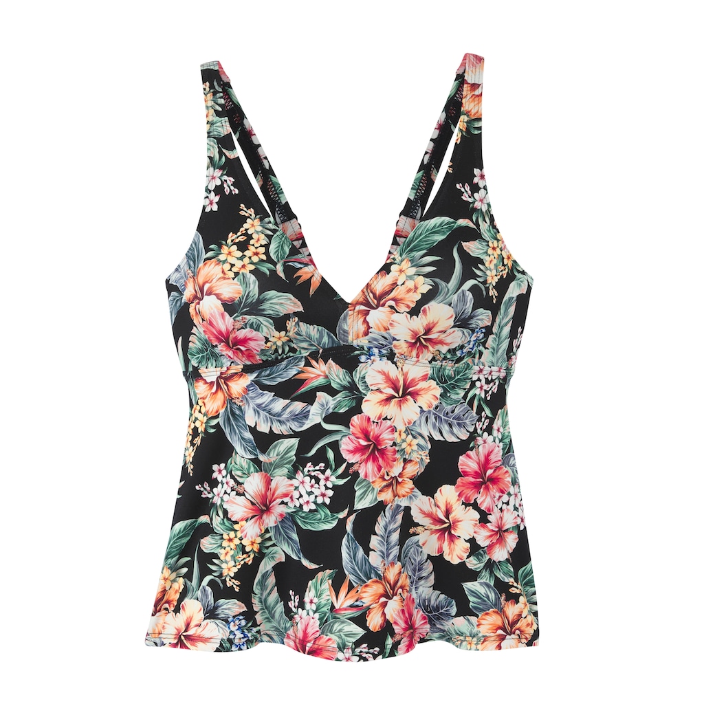 LASCANA Bügel-Tankini-Top »Salsa«, mit tollem Blumenprint