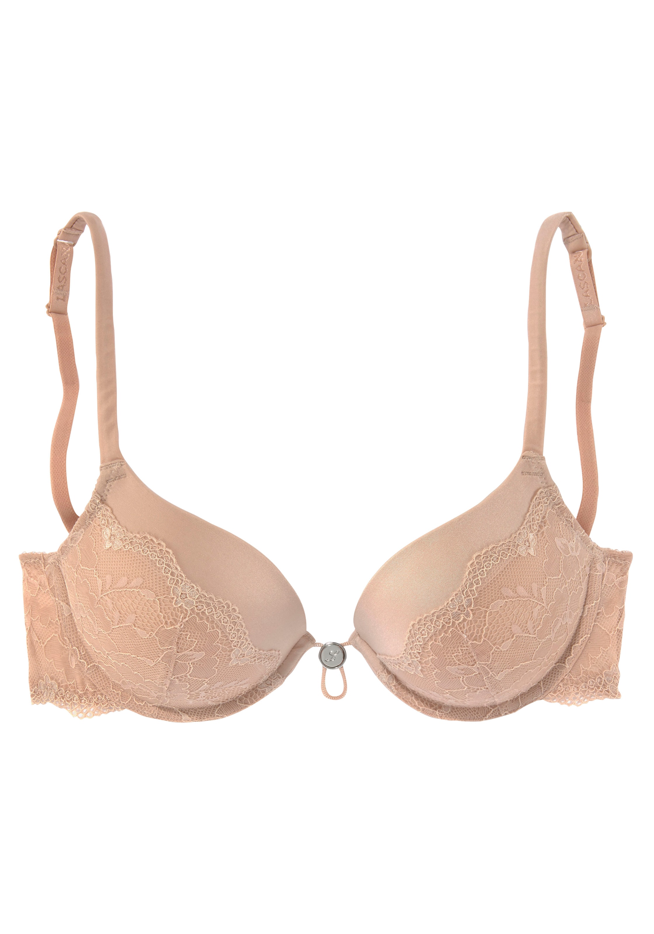 LASCANA Push-up-BH, mit verstellbarer vorderer Mitte, Dessous