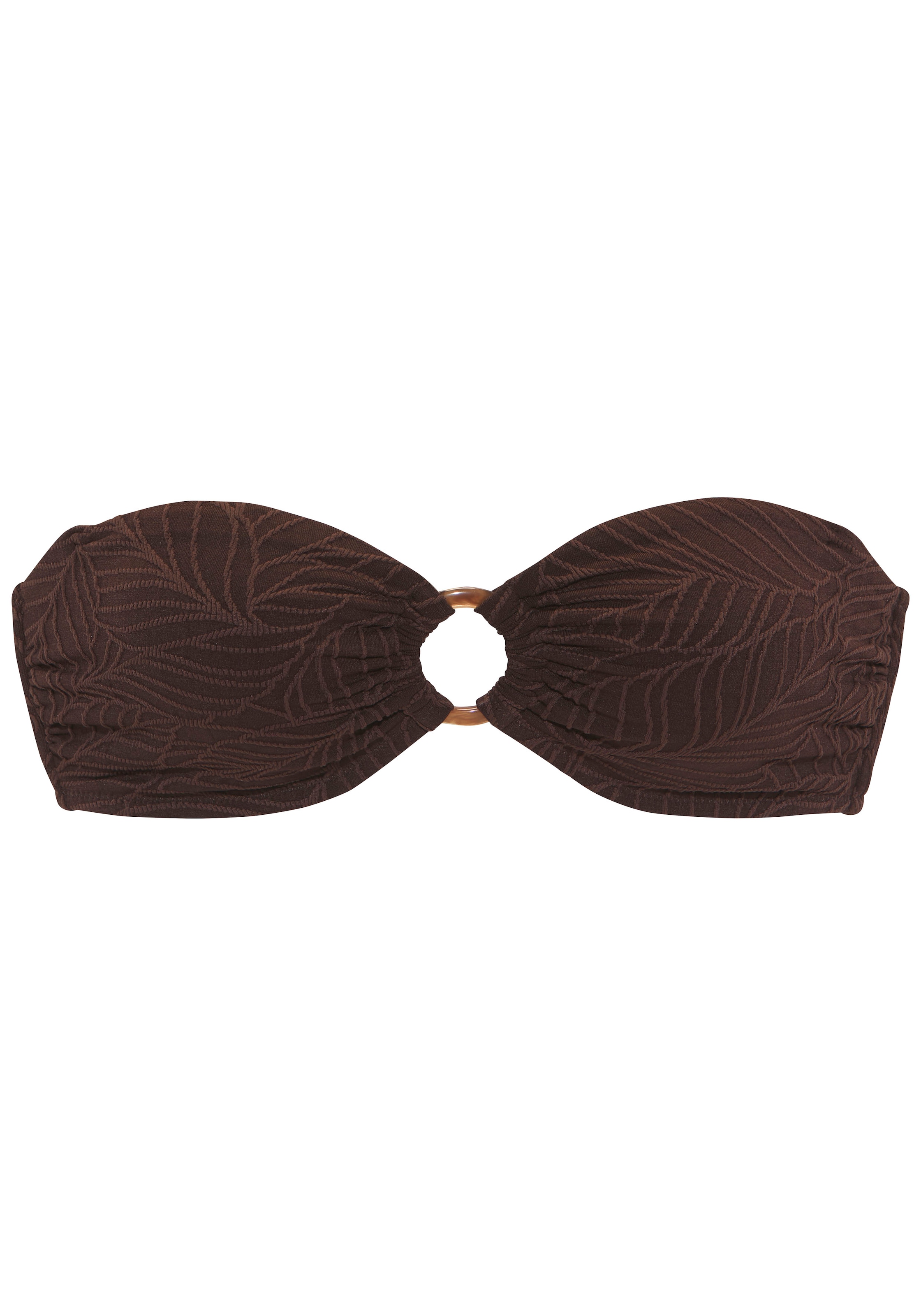 LASCANA Bandeau-Bikini-Top »Fay« aus eleganter Strukturware