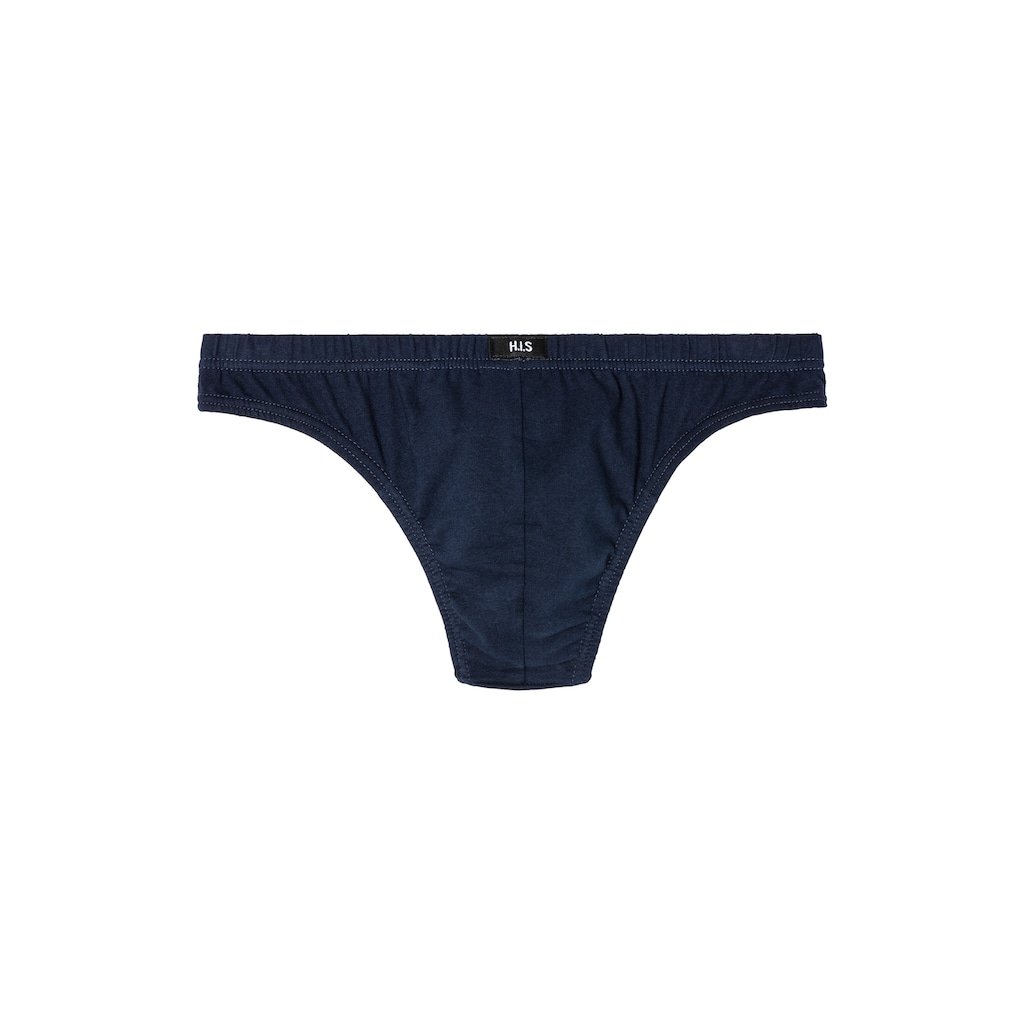 H.I.S String, (Packung, 3 St.), aus weichem Baumwoll-Stretch