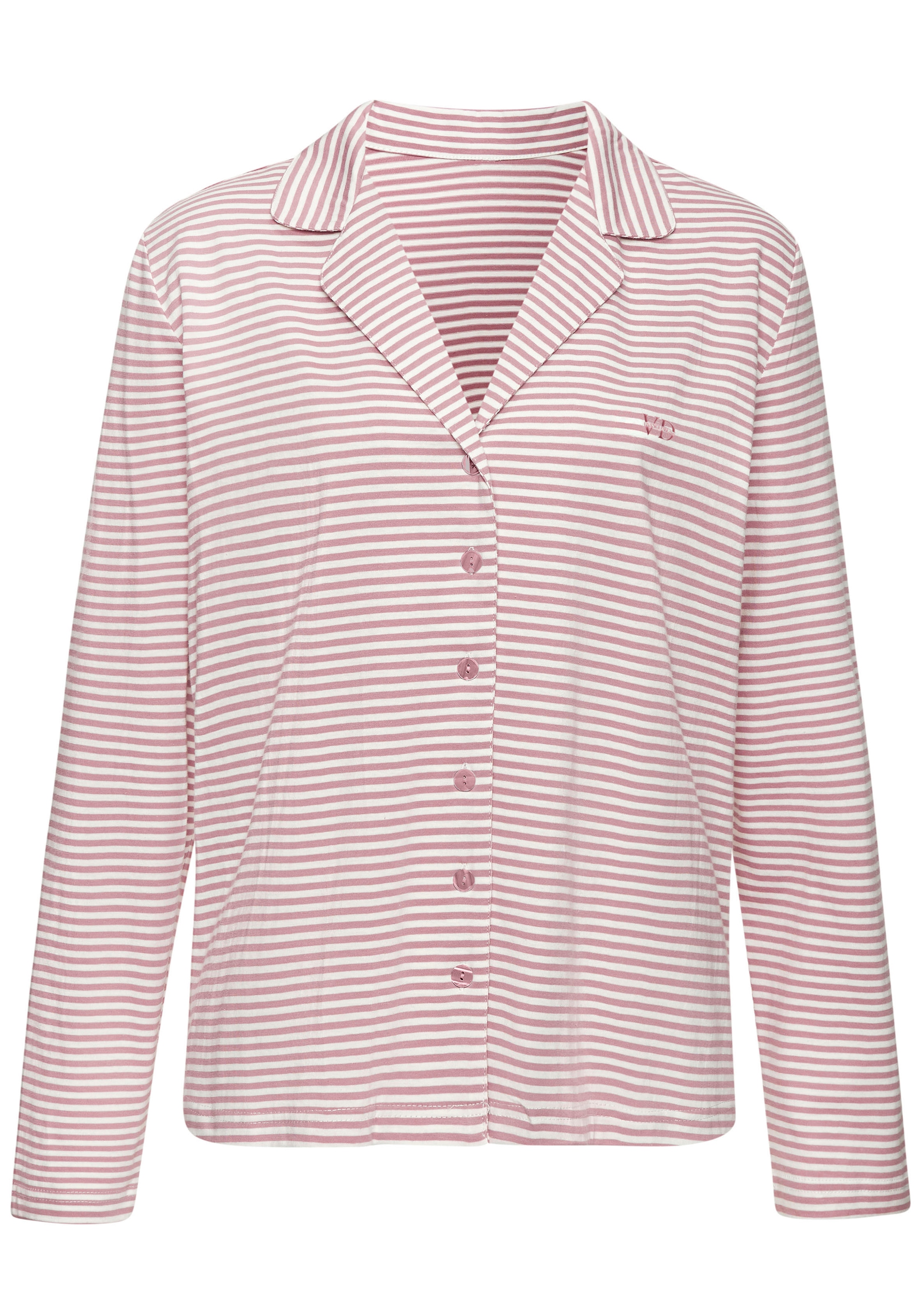 Vivance Dreams by Lascana Pyjama Set, 2 tlg. mit feinem Streifenmuster