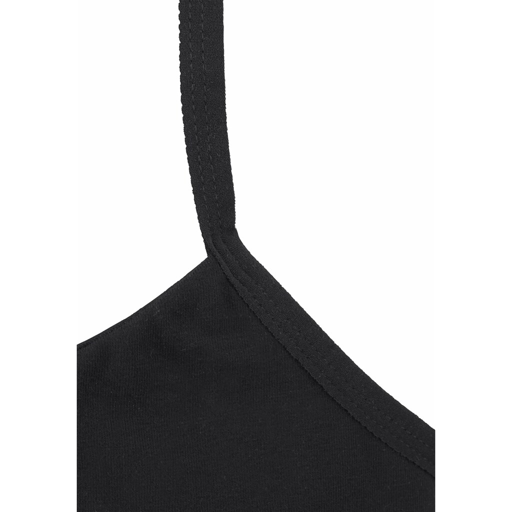 Bench. Bustier, Mädchen - mit sportivem Racerback und verstellbaren Trägern