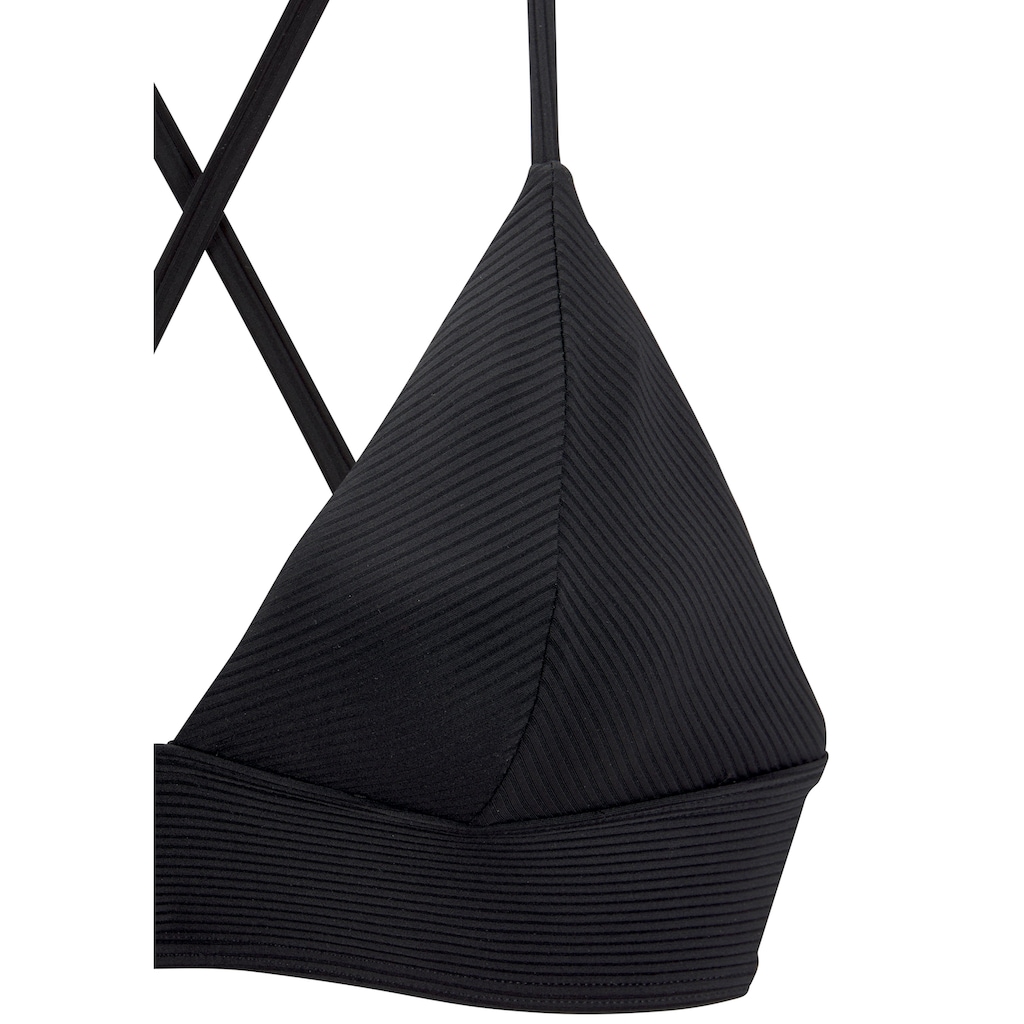 Venice Beach Triangel-Bikini-Top »Lucky«, aus gerippter Strukturware