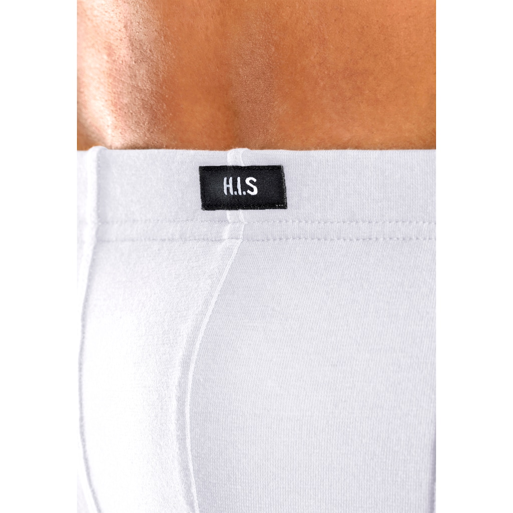 H.I.S Hipster, (Packung, 5 St.), knapp sitzende Boxershorts aus Baumwollstretch