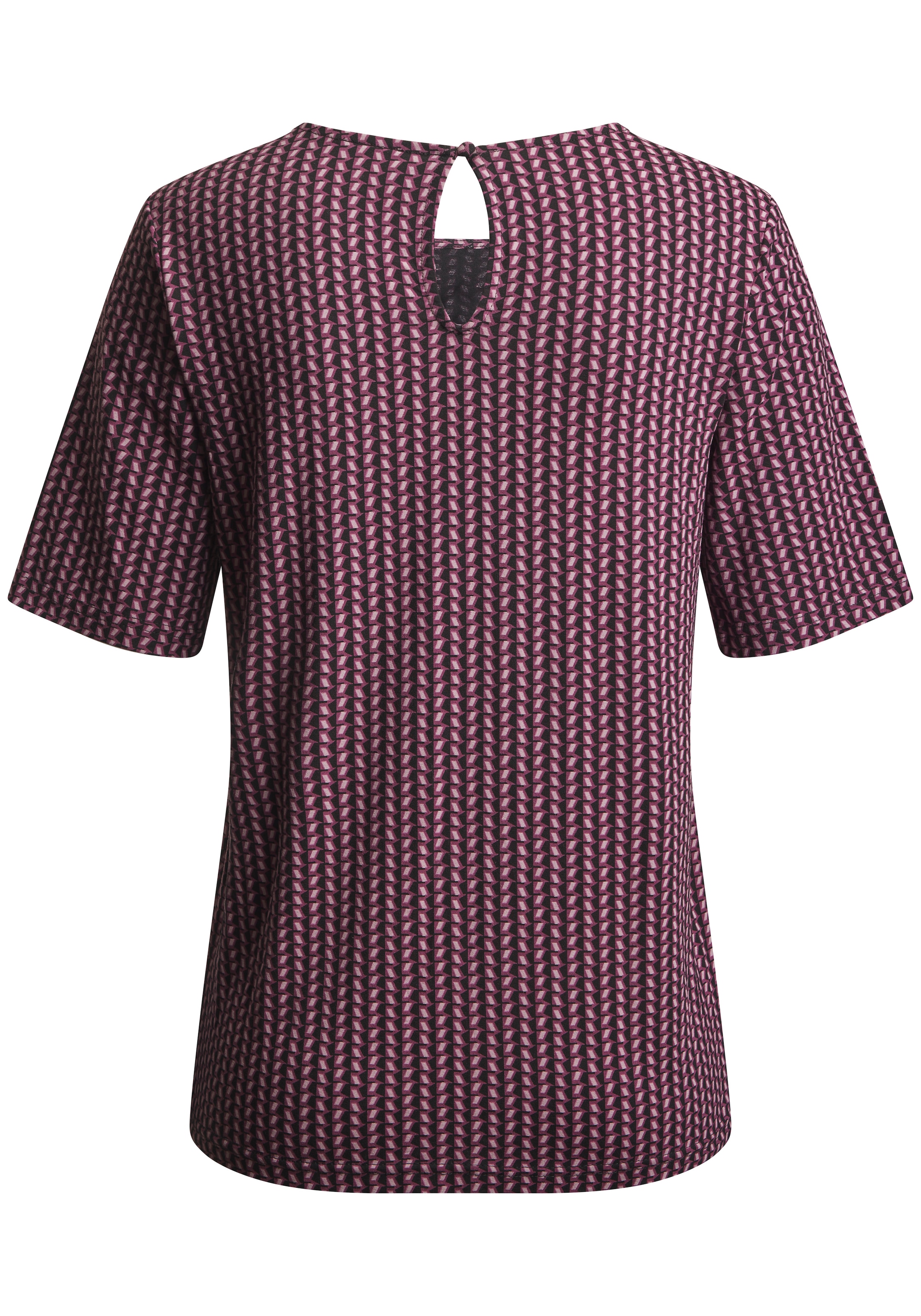 LASCANA T-Shirt 1 schönes Knopfdetail hinten