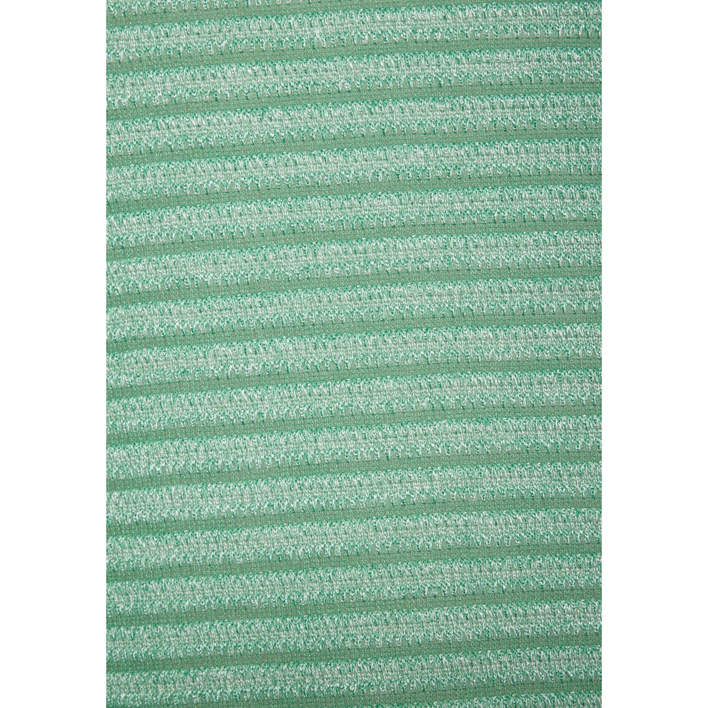 Vivance Kurzarmshirt »mit Streifenoptik«, (2er-Pack), aus pflegeleichter Viskose-Qualität