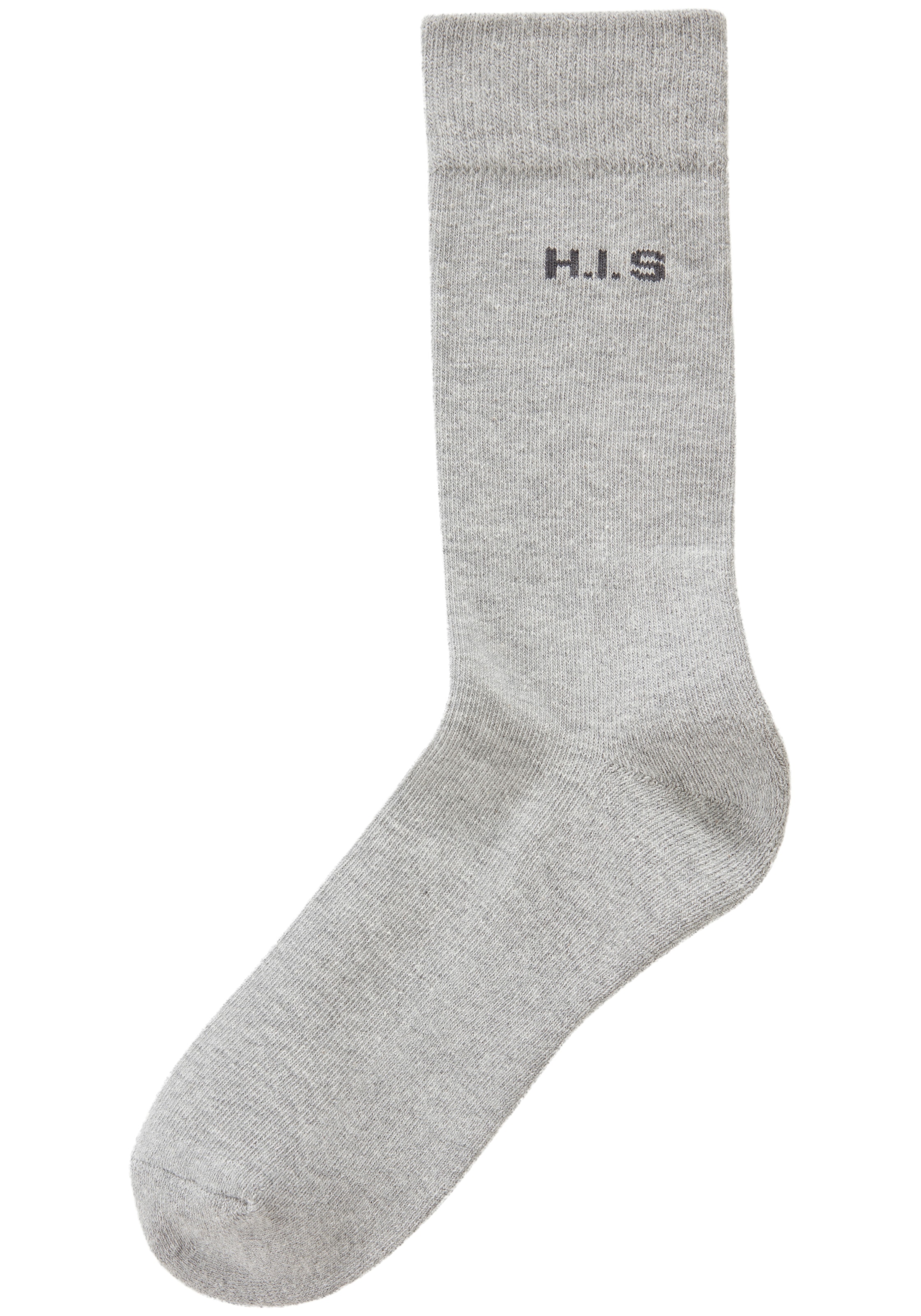 H.I.S Chaussettes basiques »Für Job und Freizeit« Paquet, 6 Couple tlg. avec semelle en éponge douce