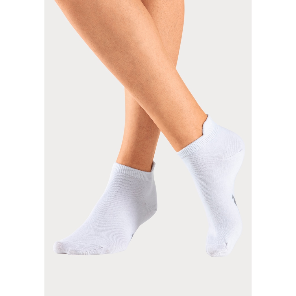 KangaROOS Sneakersocken, (Packung, 10 Paar), mit erhöhtem Bündchen