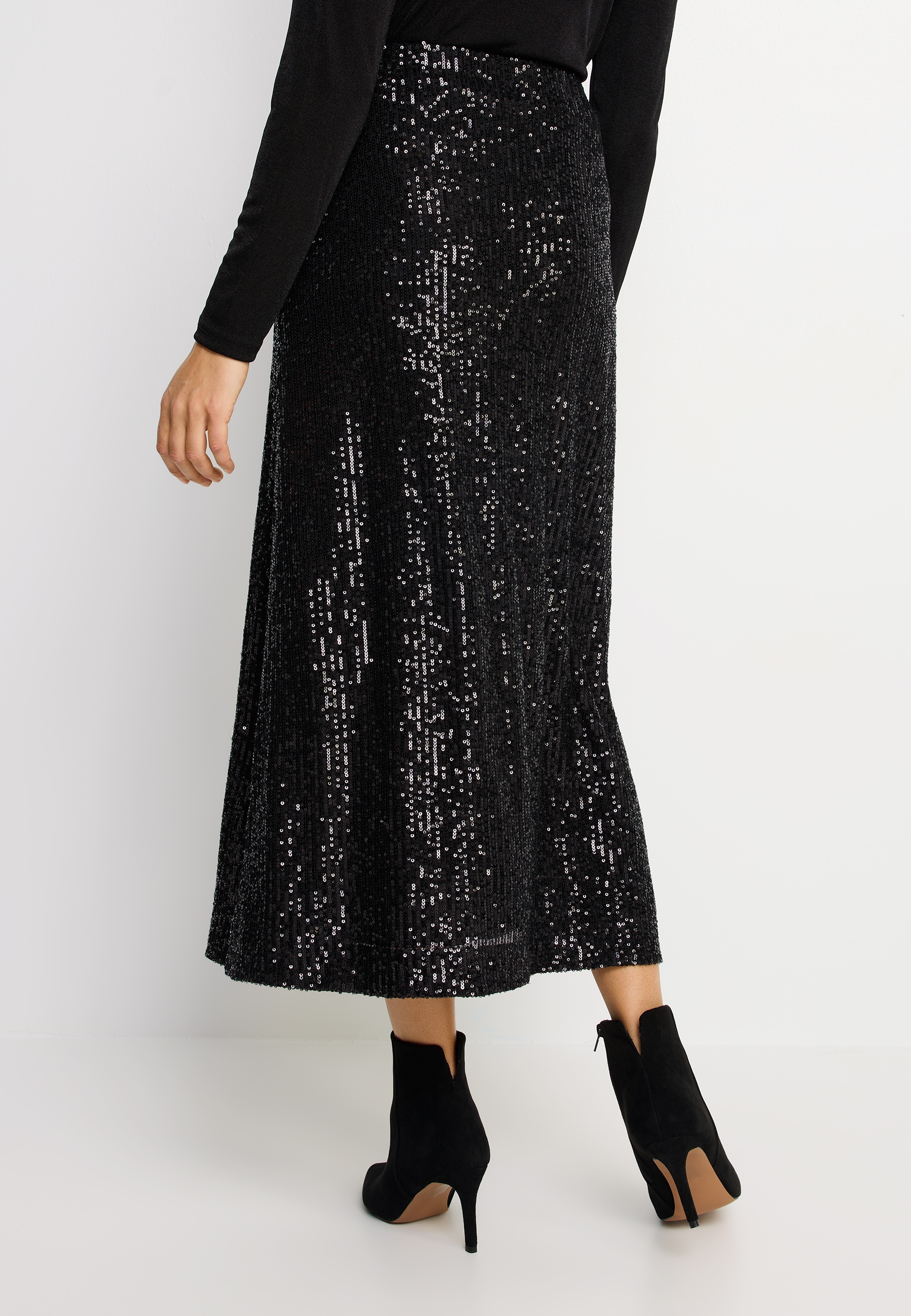 LASCANA Paillettenrock