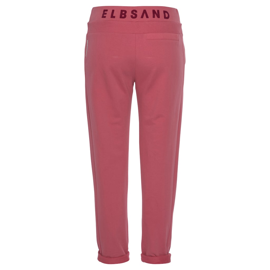 Elbsand Sweathose »Brinja«, mit Taschen und breiten Kordeln, Jogginghose, lässige Passform