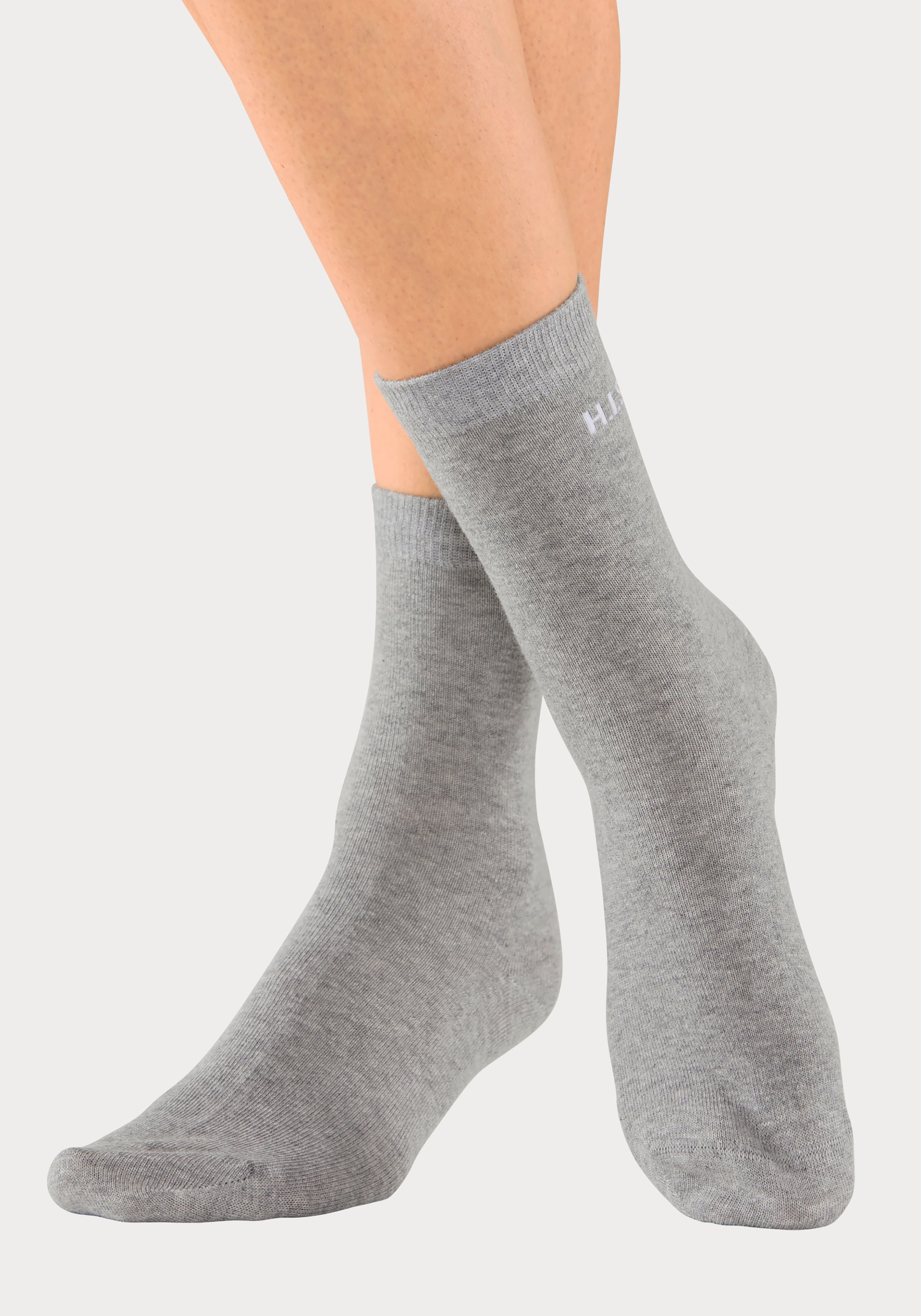 H.I.S Socken, (Packung, 16 Paar), mit eingestricktem Markenlogo