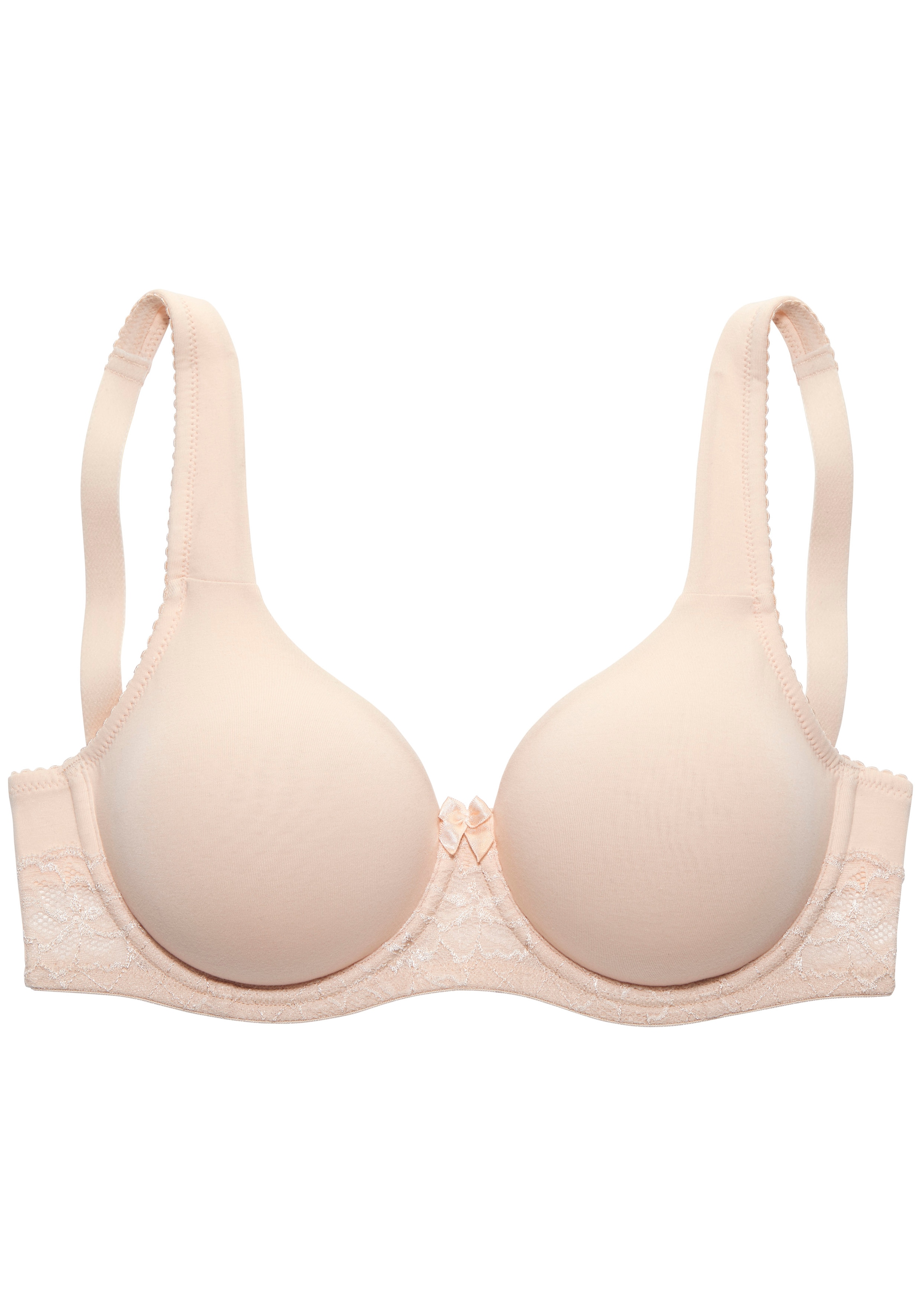 Nuance T-Shirt-BH mit Bügel und breiteren Trägern