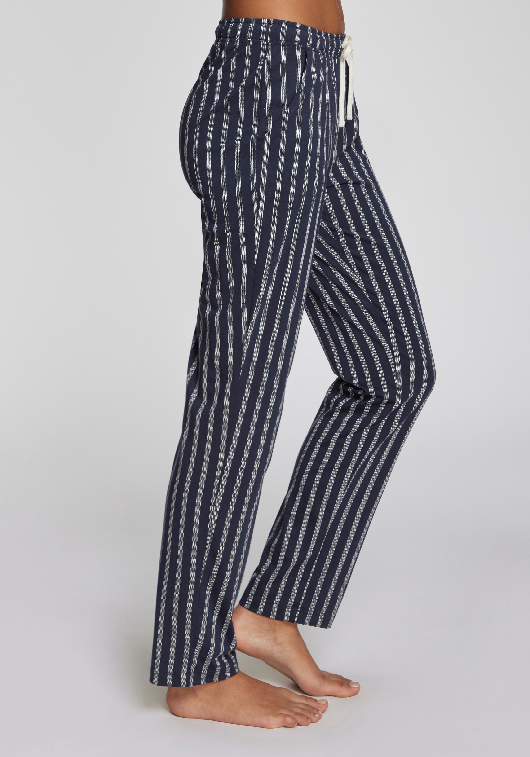 Vivance Dreams Pyjamahose, Mit schönem Muster