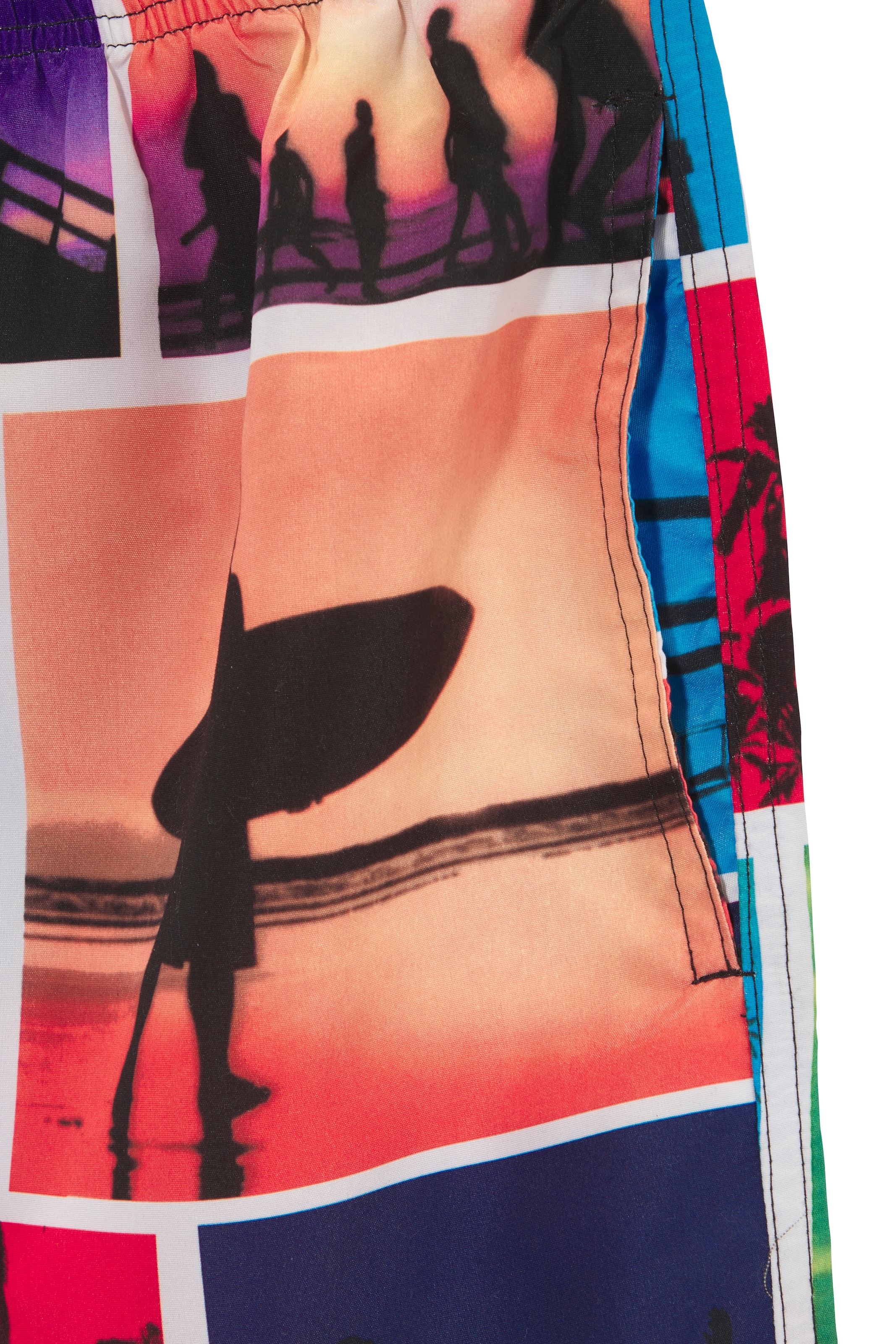 John Devin Badeshorts mit Fotoprint-Design