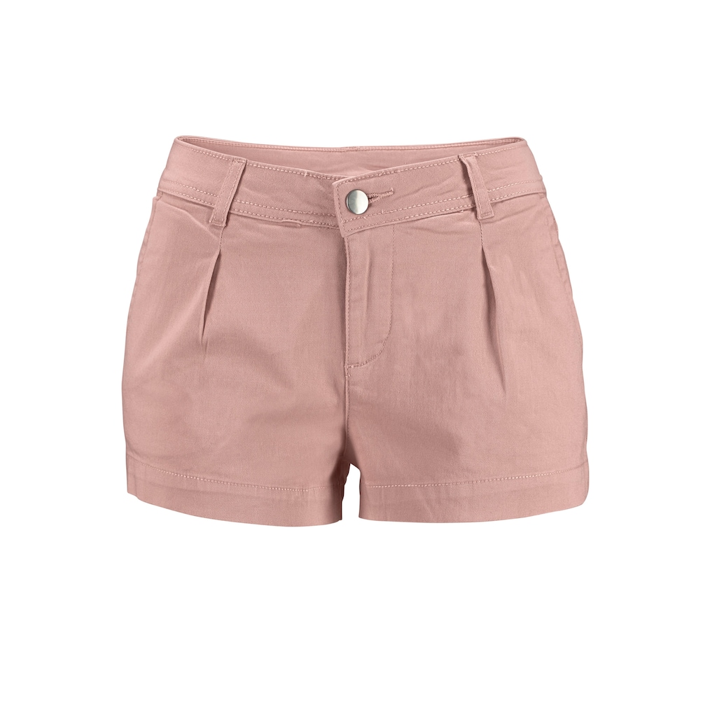 LASCANA Shorts, aus Baumwollstretch mit Taschen, kurze Hose, Freizeitlook
