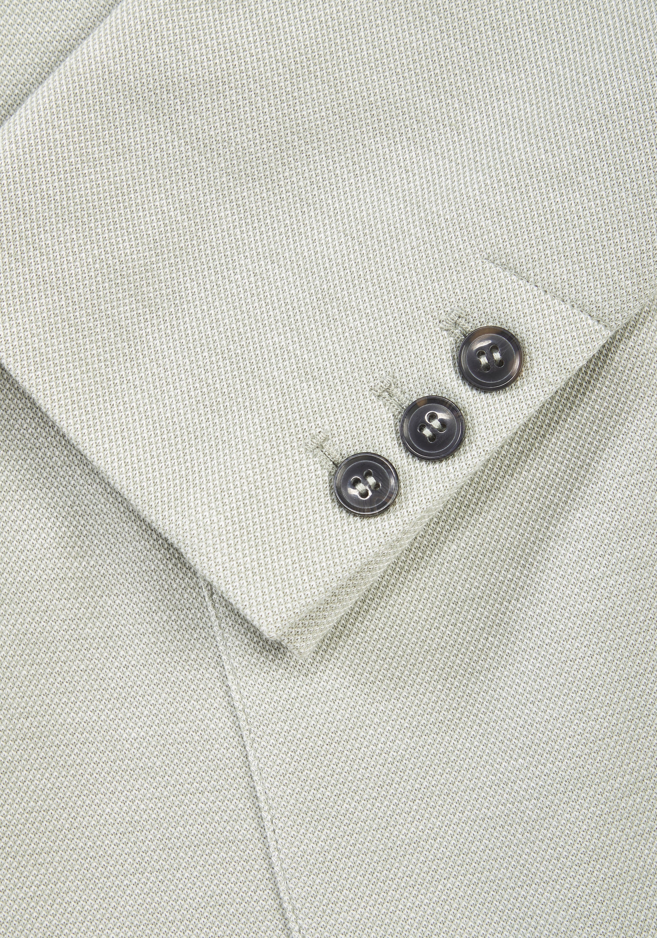 John Devin Veste »aus elastischer Jersey Pikee-Qualität« lässiges Stretchsakko mit dezentem Muster