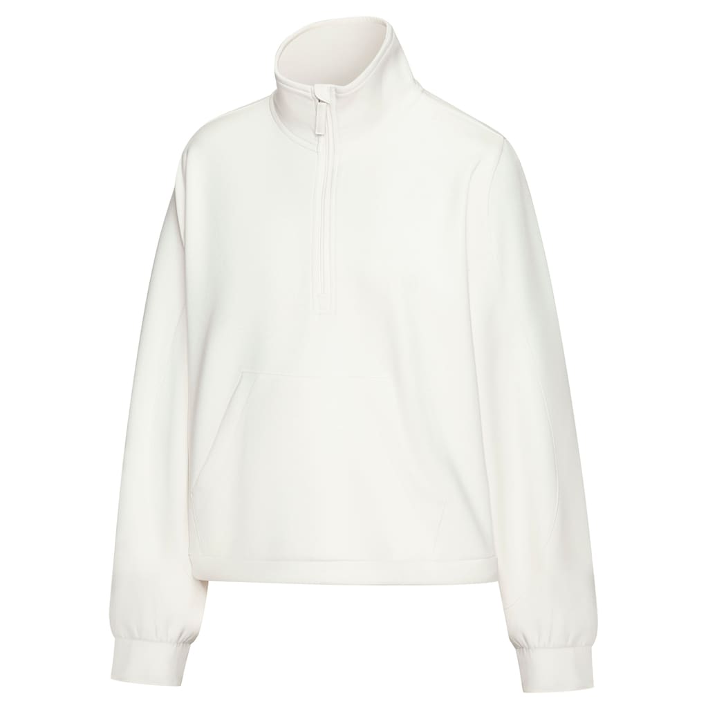 Copenhagen Studios Langarmshirt, aus hochwertigem Material mit Stehkragen und Reissverschluss