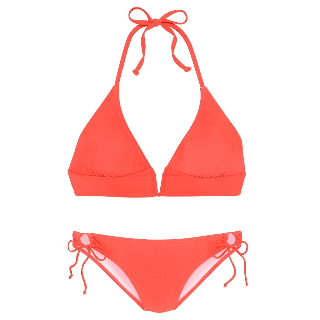 Vivance Triangel-Bikini, mit trendigem V-Ausschnitt
