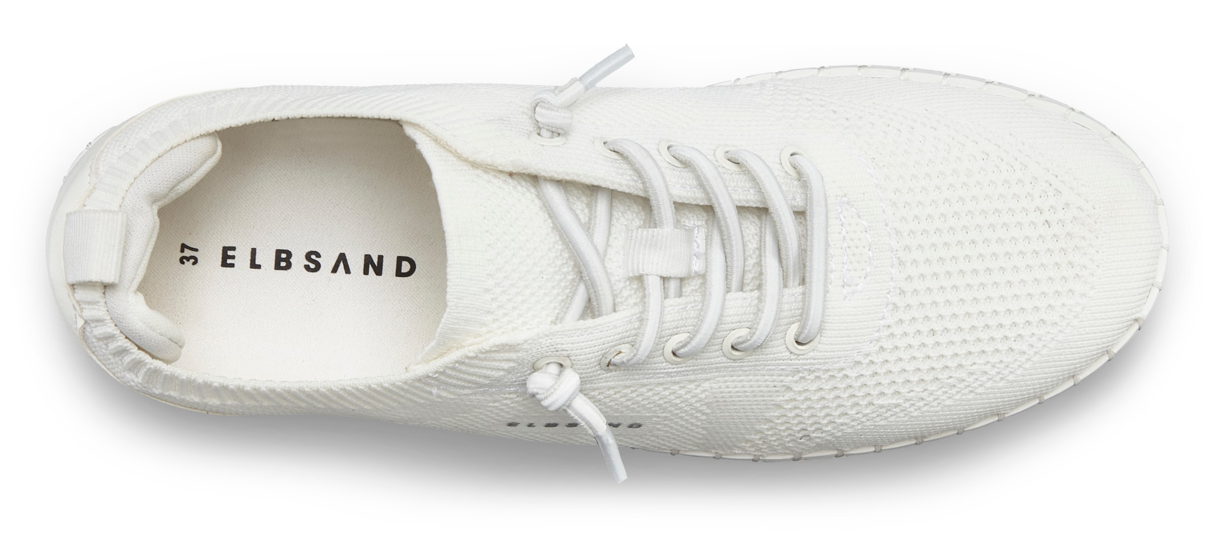 Elbsand Sneakers »Freizeitschuh, Slip-On-Sneaker«  NOUVEAU à enfiler avec lacets élastiques VEGAN