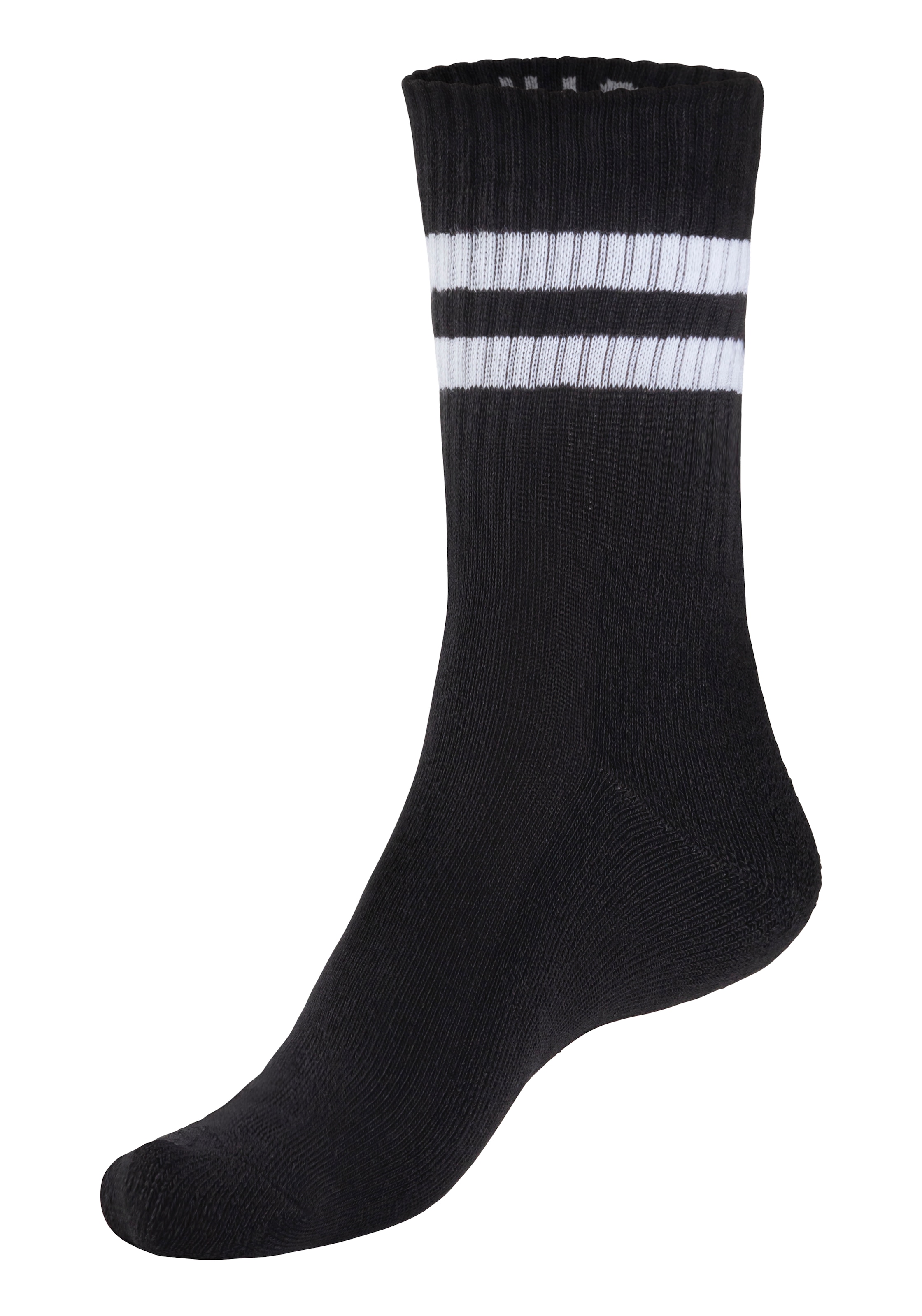 H.I.S Chaussettes de sport Paquet, 6 Couple tlg. klassische Tennissocken mit Streifen