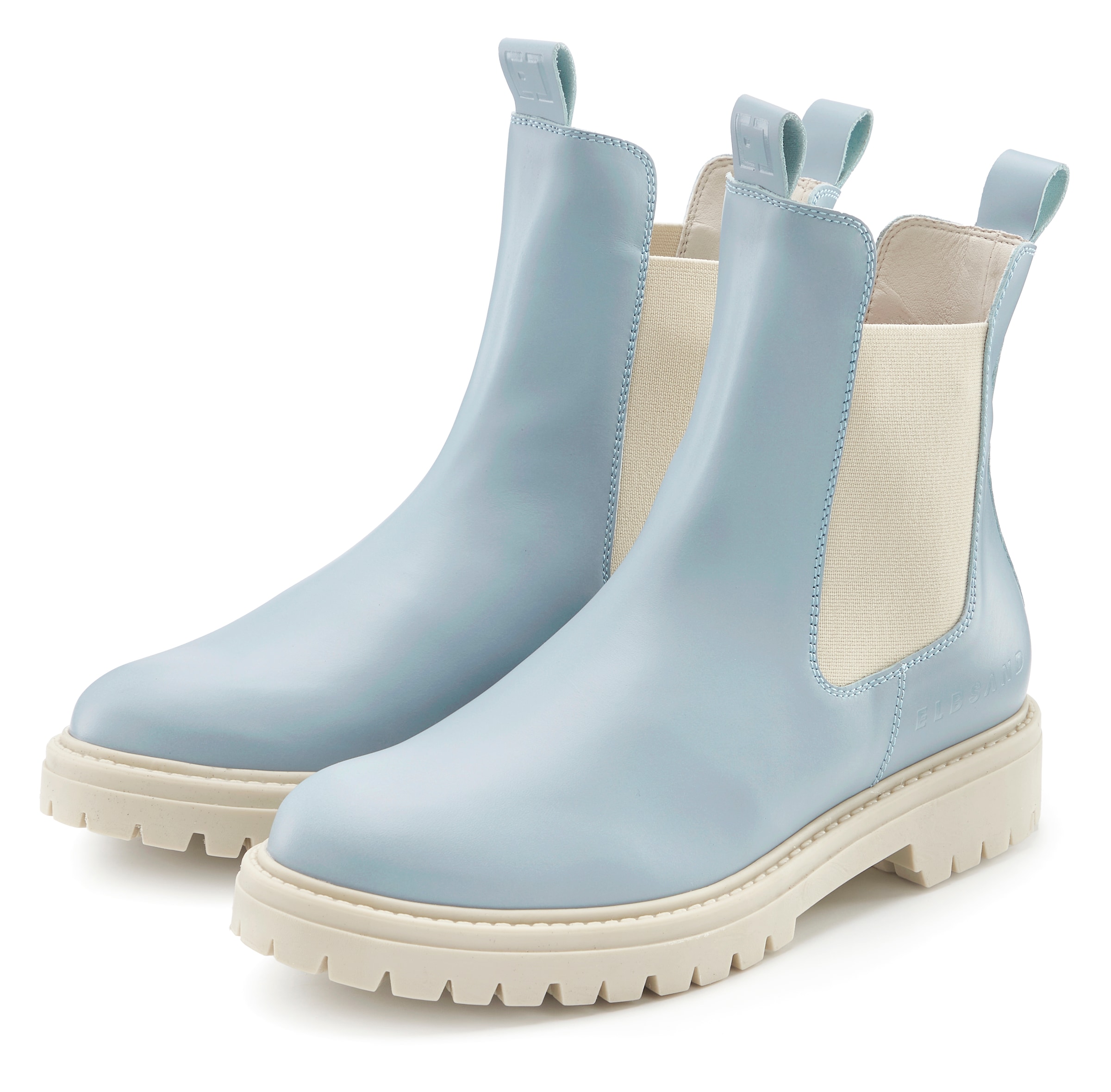 Elbsand Stiefelette  Chelseaboots, Schlupfstiefel, Bikerboots aus Leder