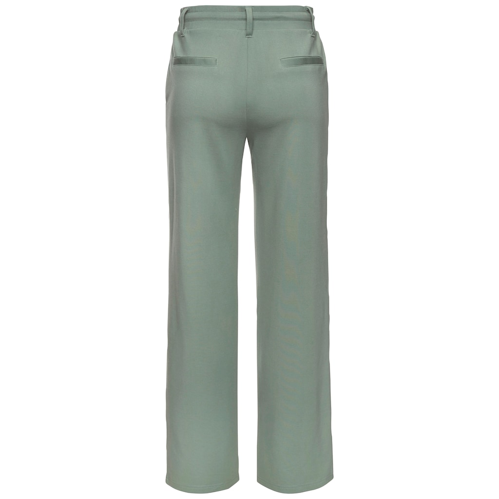 LASCANA Homewearhose, in weich fliessendem Material, Loungewear