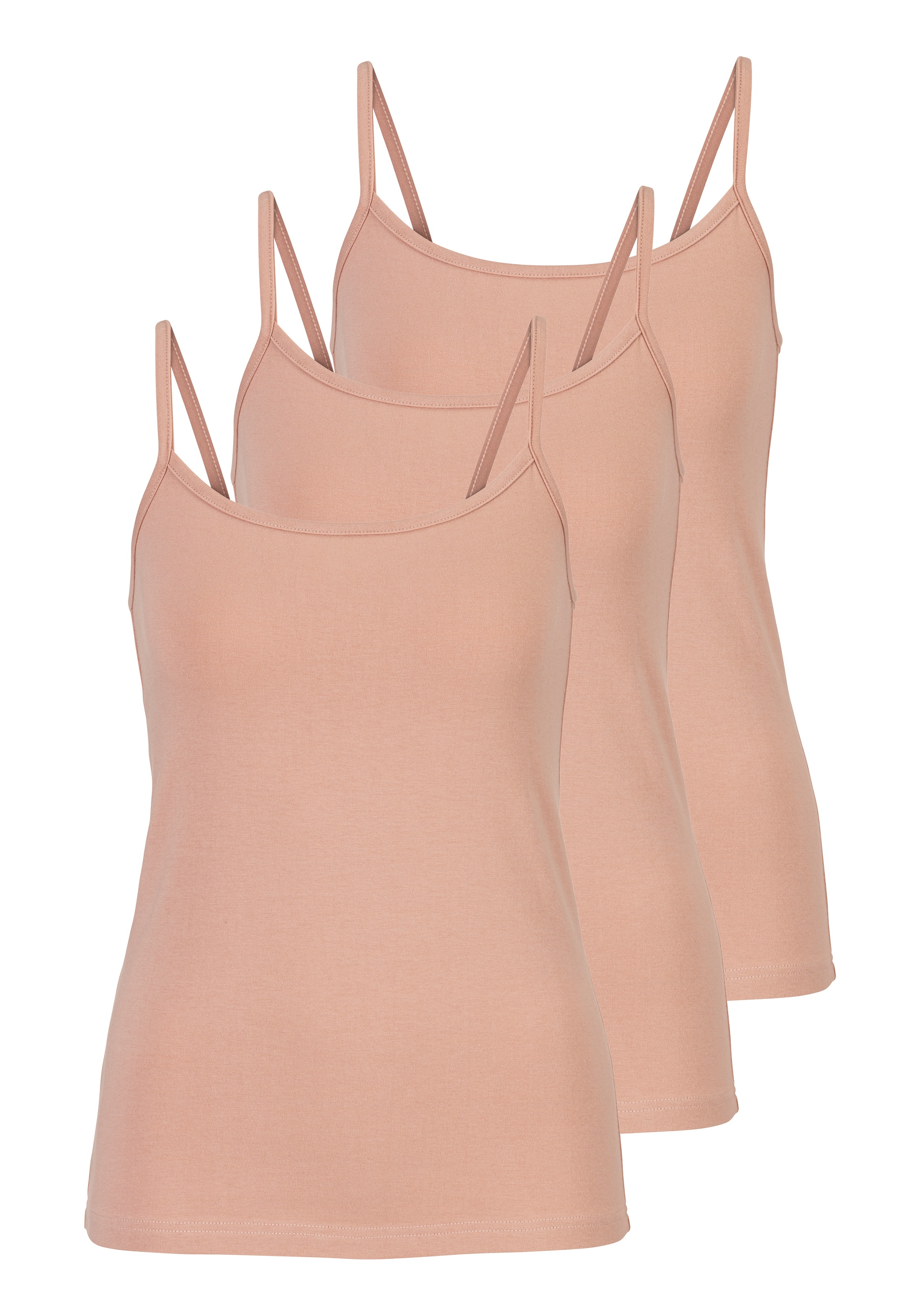 petite fleur Unterhemd 3er-Pack, Spaghettiträger-Top, Unterziehshirt