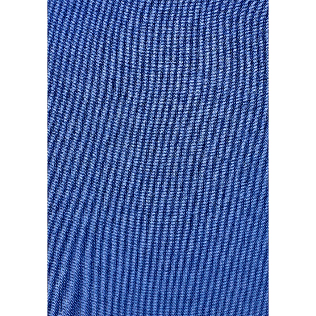 Vivance Sommerkleid, aus gewebter Viskose, Blusenkleid mit Knopfleiste und Hemdblusenkragen