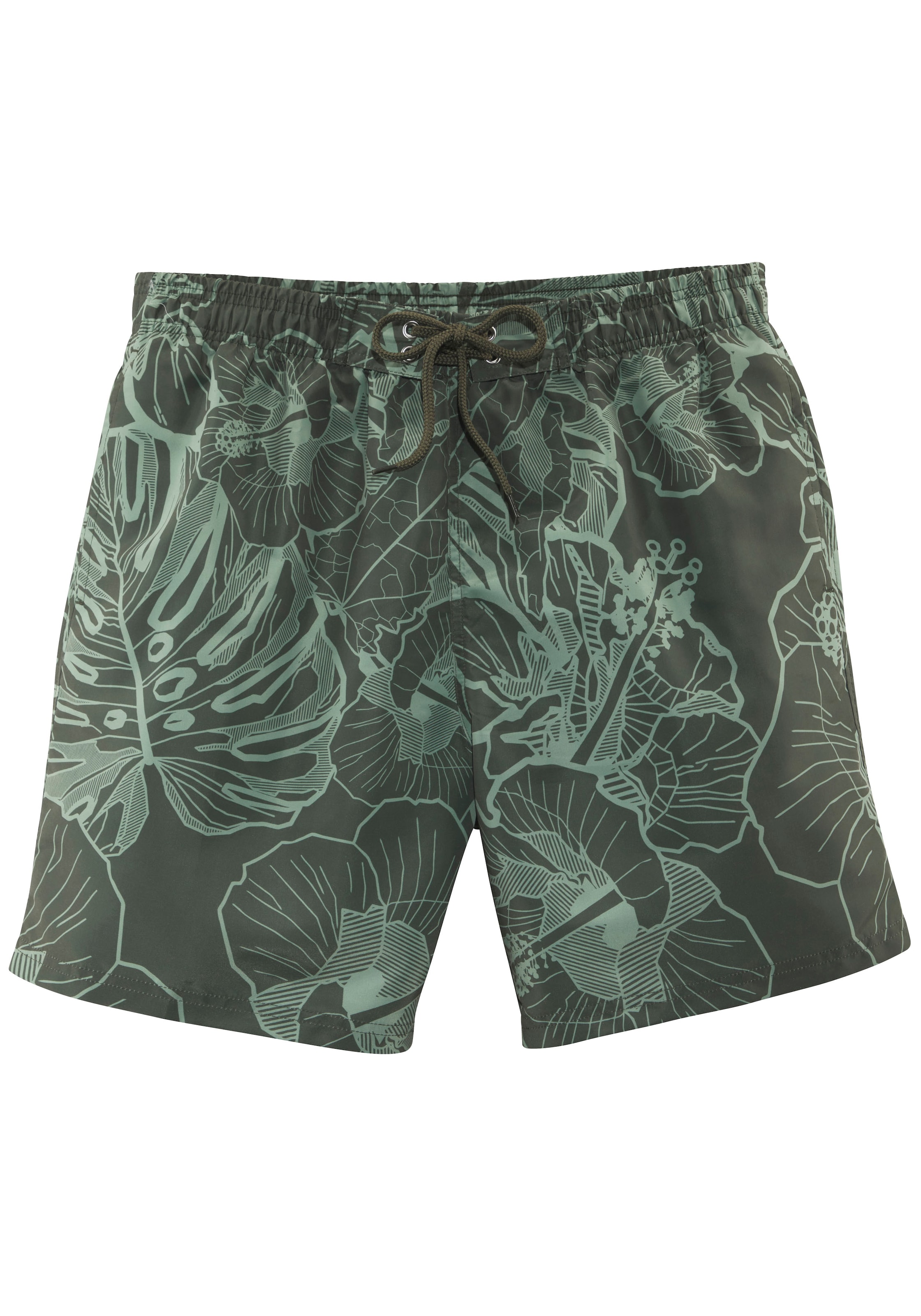 Chiemsee Badeshorts »Gerald«, mit tropischen Muster