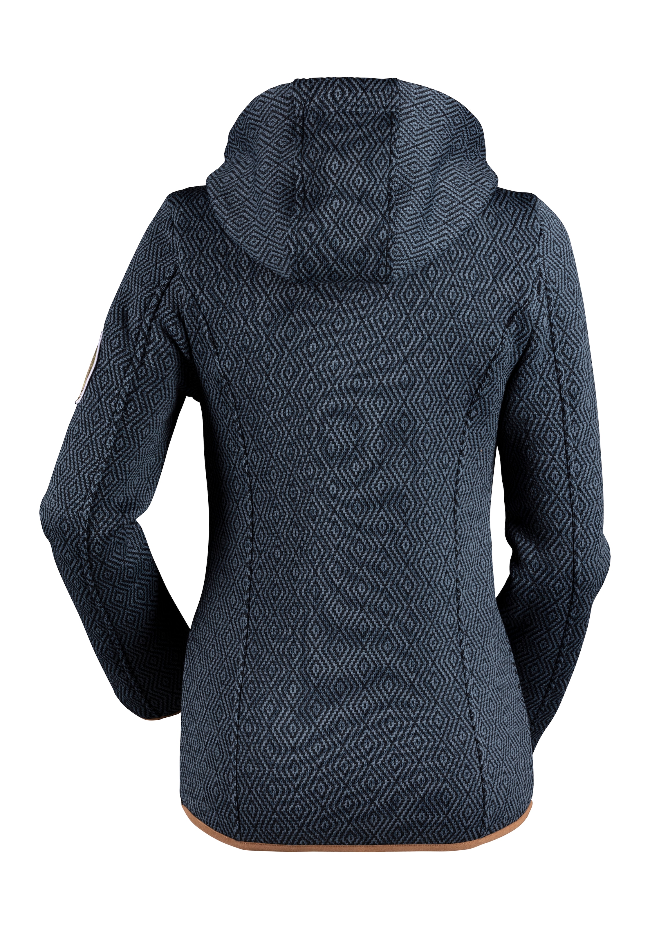 LASCANA ACTIVE Fleecejacke, mit Kapuze, Trekkingjacke mit Kapuze