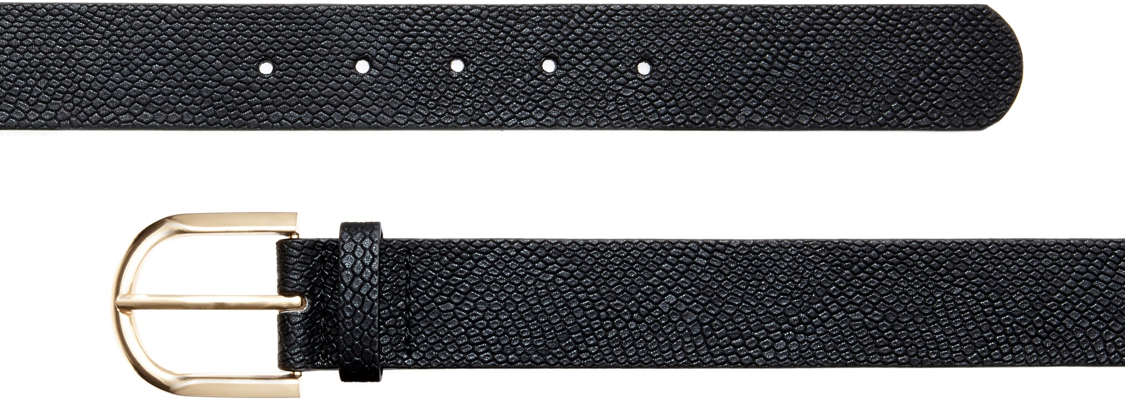LASCANA Hüftgürtel »Hosengürtel« im Metallic-Look, Gürtel, Jeansgürtel