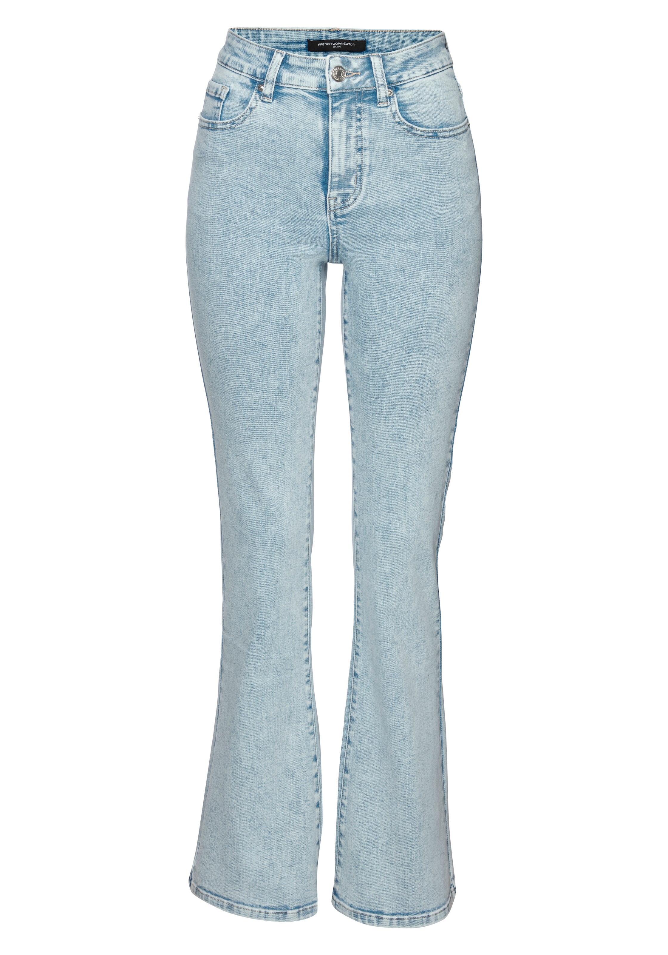 French Connection Jeans bootcut »mit Used-Waschung und klassischem 5-Pocket-Design« pantalon évasé, jeans flare, jeans stretch, matière élastique
